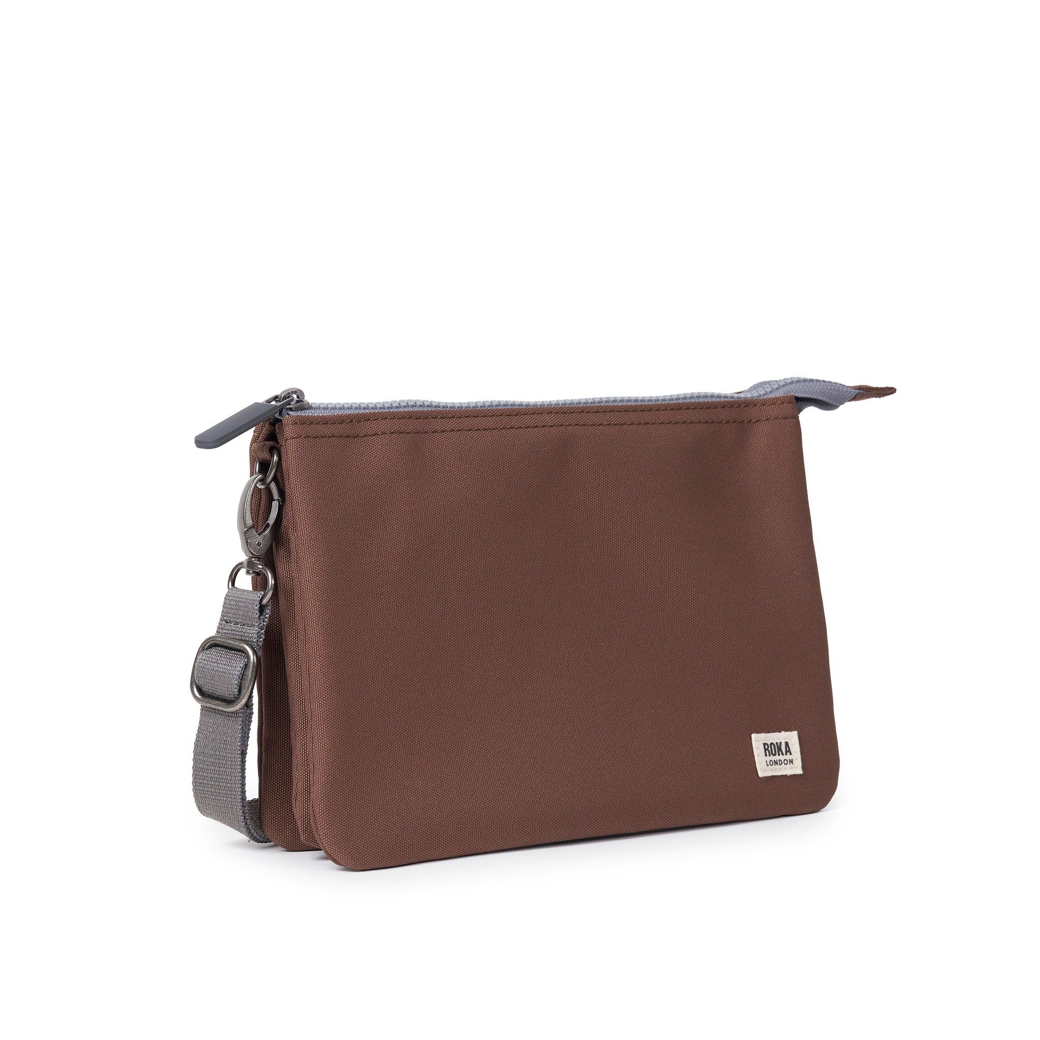 ROKA London - Carnaby XL XL Carnaby crossbody-väska #Färg_Coco