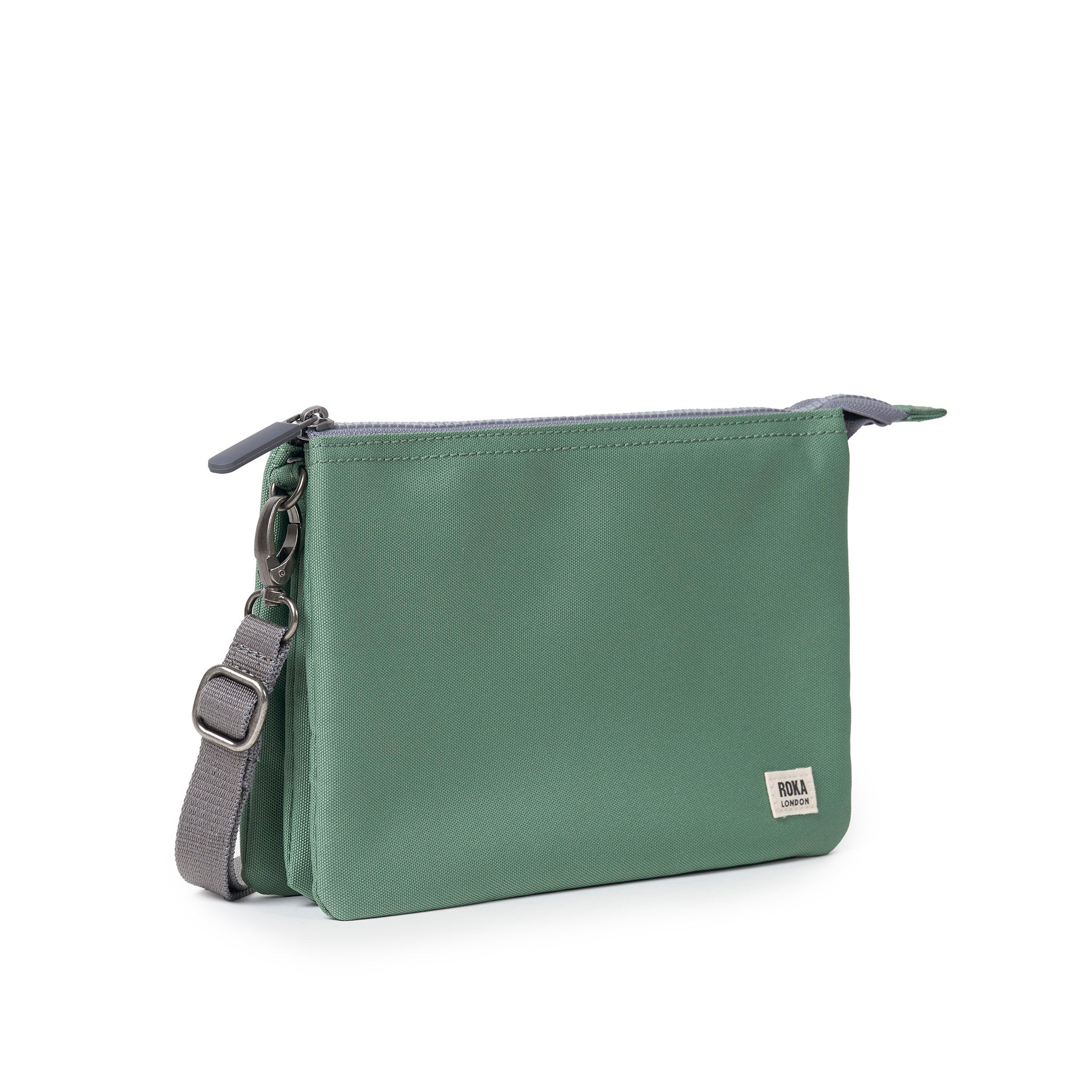 ROKA London - Carnaby XL XL Carnaby crossbody-väska #Färg_Frost