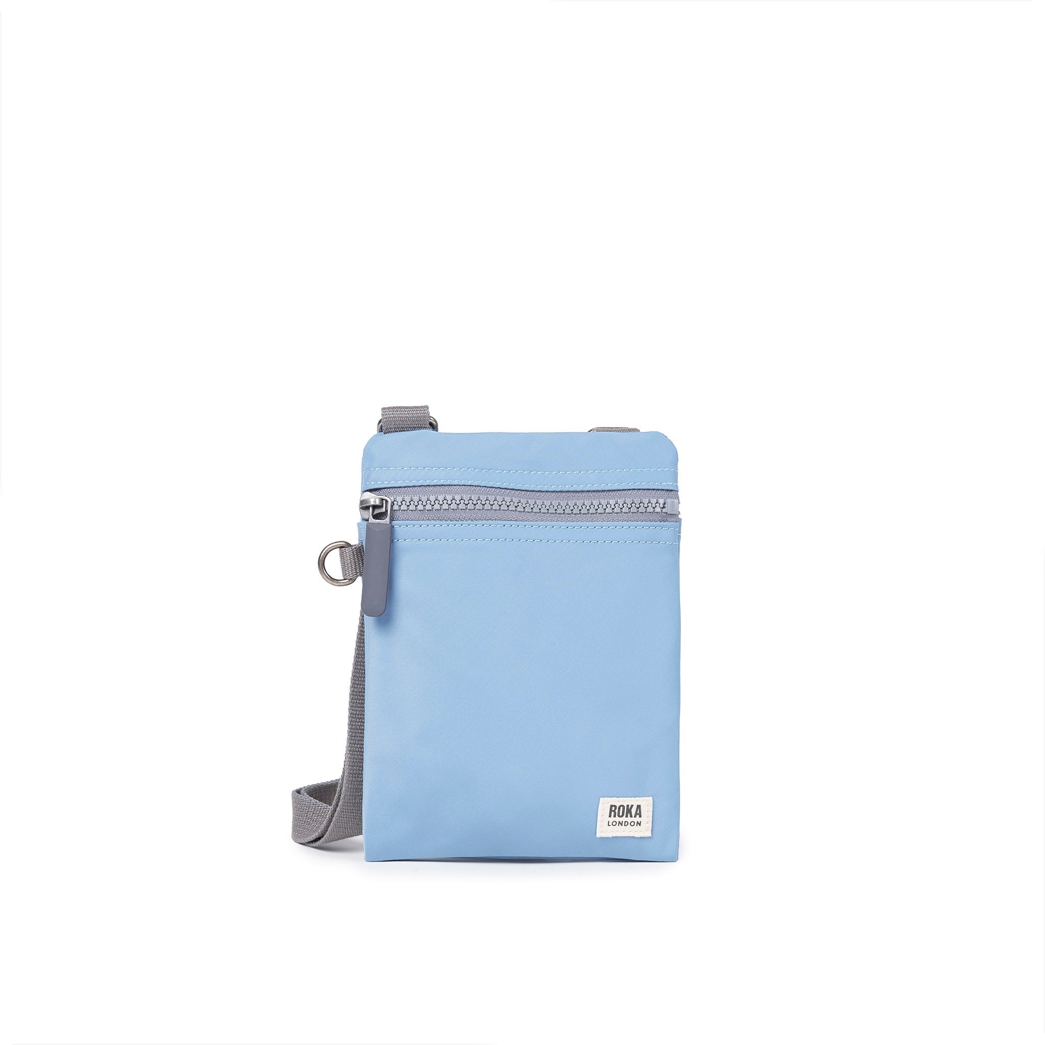 ROKA London - Chelsea XS slingväska med ficka #Färg_Retro_Blue