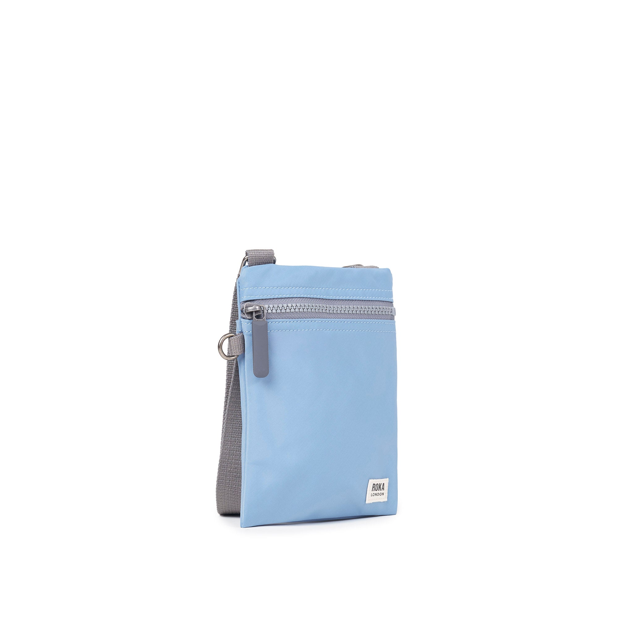 ROKA London - Chelsea XS slingväska med ficka #Färg_Retro_Blue