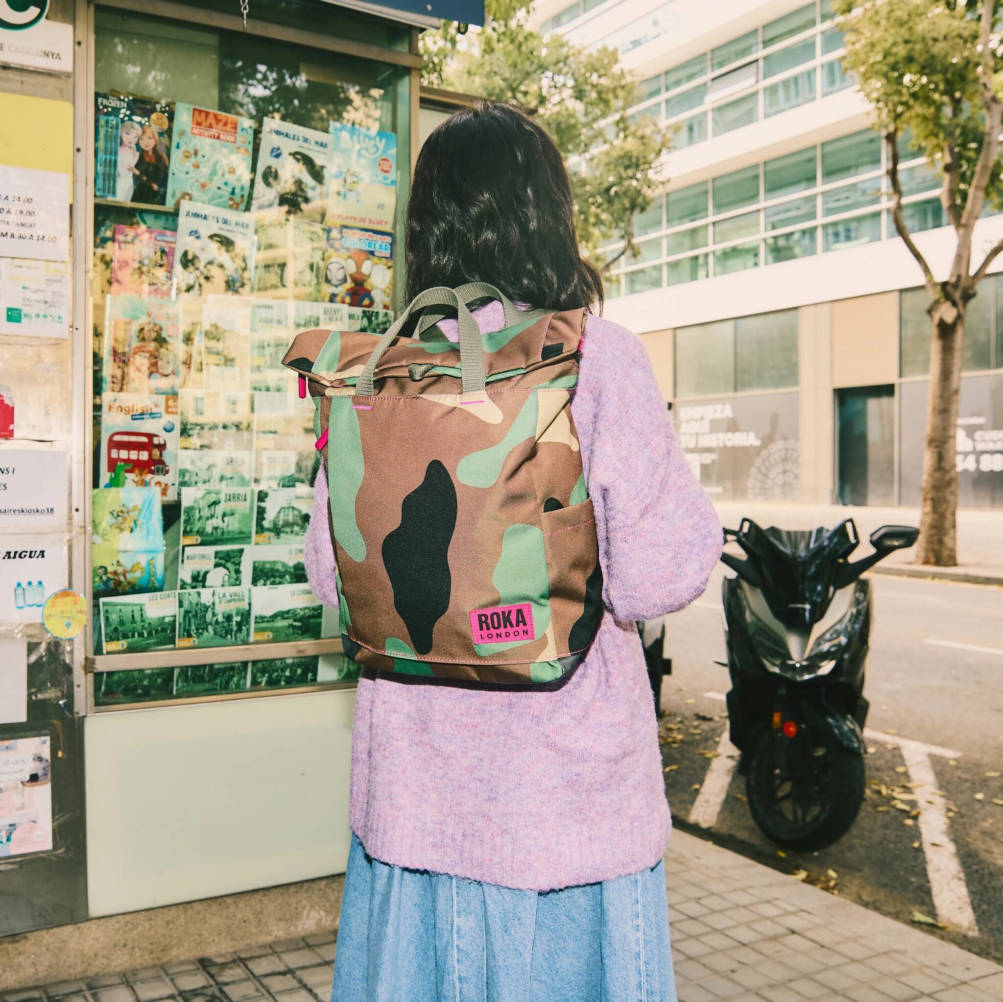 ROKA London - Camden M J-ryggsäck #Färg_Vintage_Camo