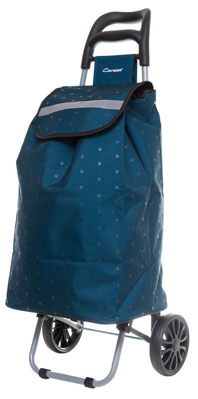 Cavalet DRAMATEN ERGO Blå - 40 liter - Shoppingvagn med 2 hjul - M