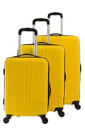 Cavalet MALIBU Set Med Resväskor - Trolleyset  - 3 Delar - S/M/L - Gul - SET