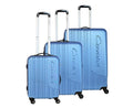 Cavalet MALIBU Set Med Resväskor - Trolleyset  - 3 Delar - S/M/L - Ljusblå - SET