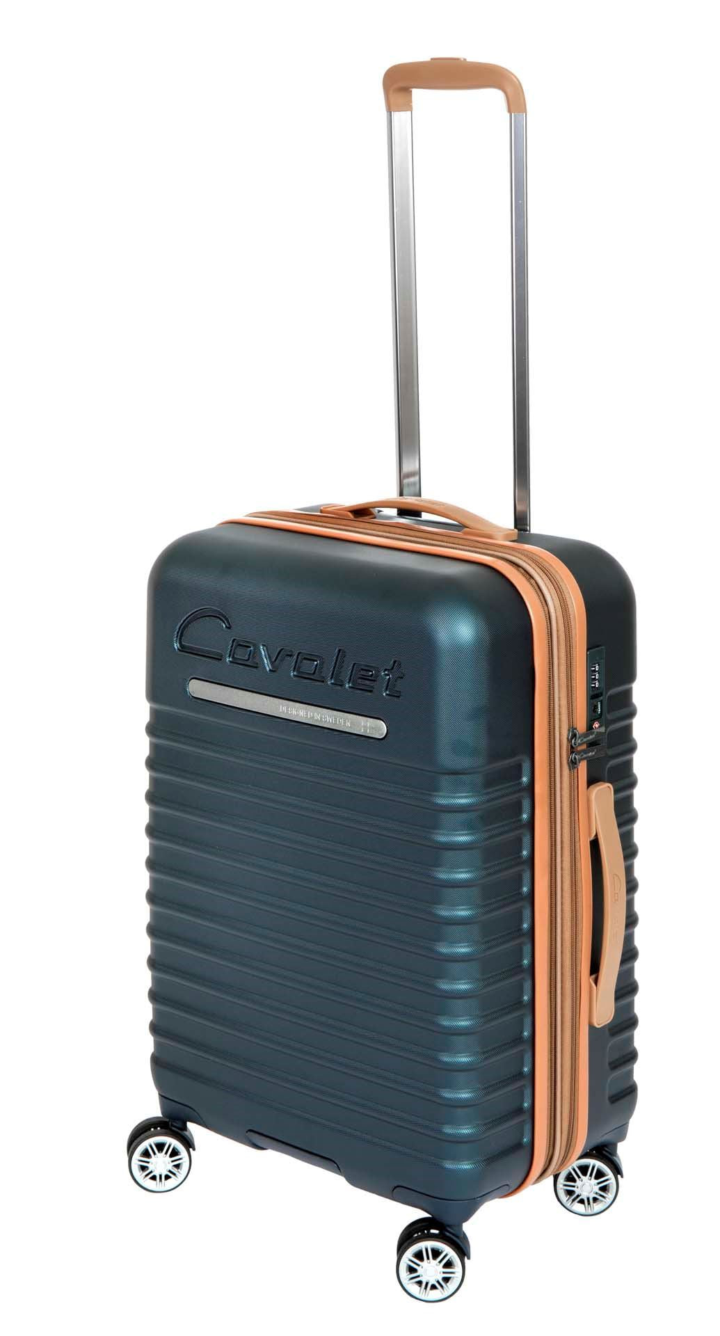 Cavalet PASADENA - Mellan Resväska 65 cm - 4 Dubbelhjul - Expanderbar - Mörkblå - M