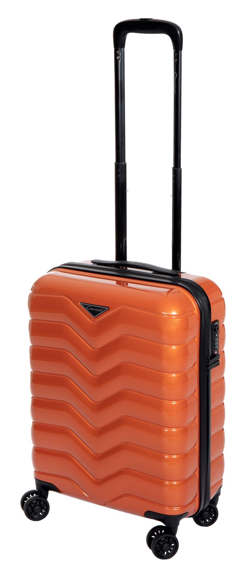 Cavalet SMYGEHUK - Kabinväska - 55 cm - 4 Dubbelhjul - Orange - S