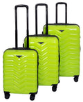 Cavalet SMYGEHUK S+M+L - Resväskor - Trolleyset 3 Delar - Ljusgrön - SET