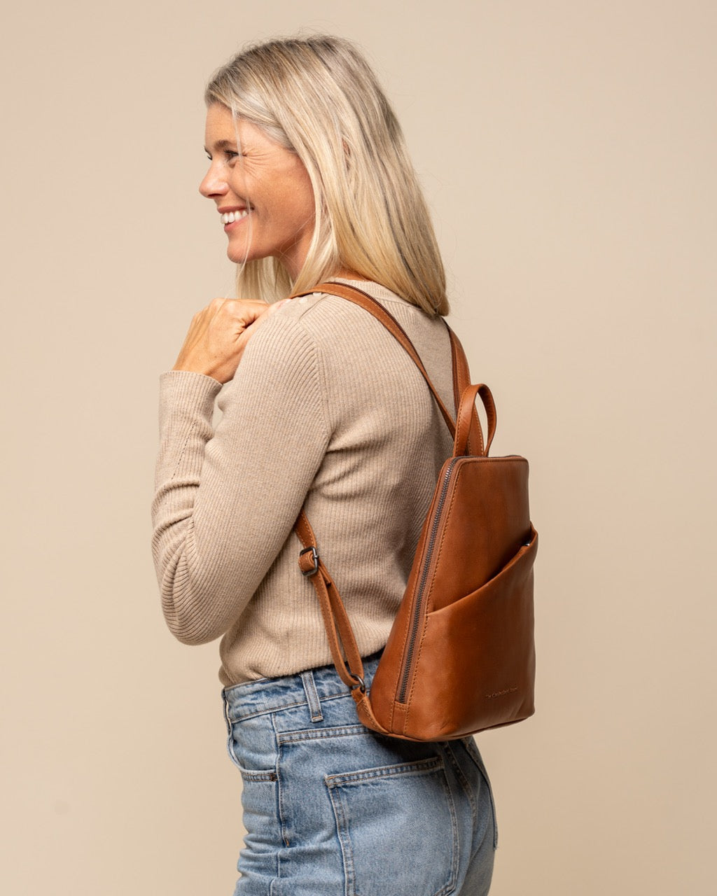 Claire Ryggsäck #Färg_Cognac
