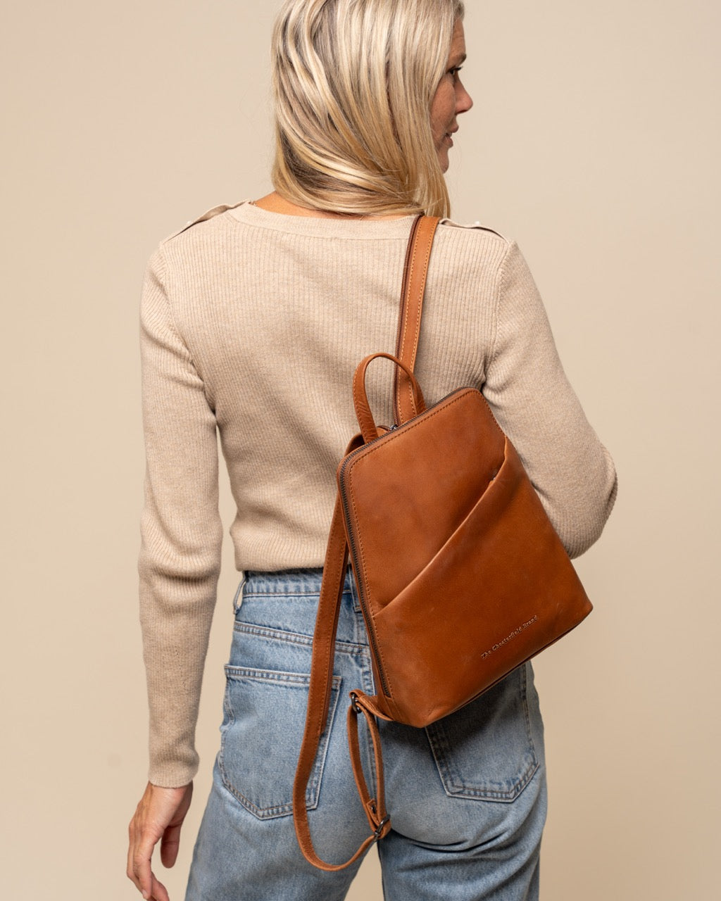 Claire Ryggsäck #Färg_Cognac