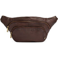 Klassisk Midjeväska 20 CM #Färg_Kaffebrun