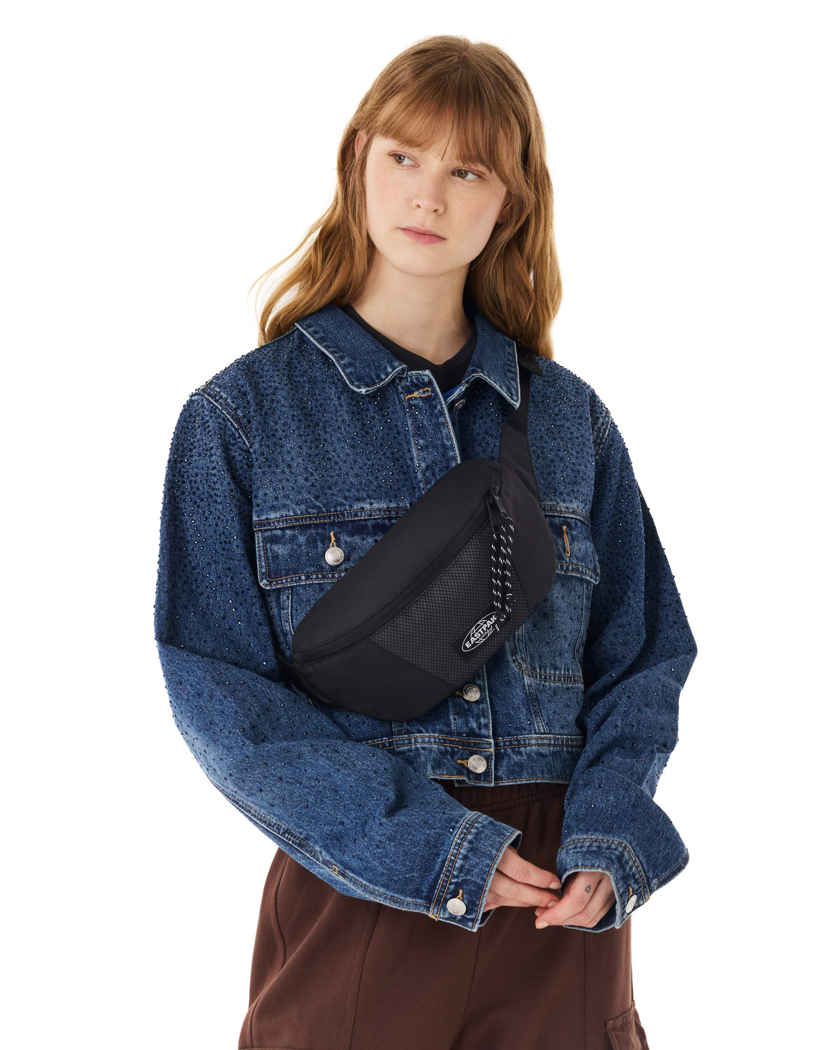 Eastpak - ATHLEISH WAIST Midjeväska #Färg_Athleisure_Black