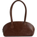 Fashion Favourites Handväska 16 CM #Färg_Cognac krokodilmönster