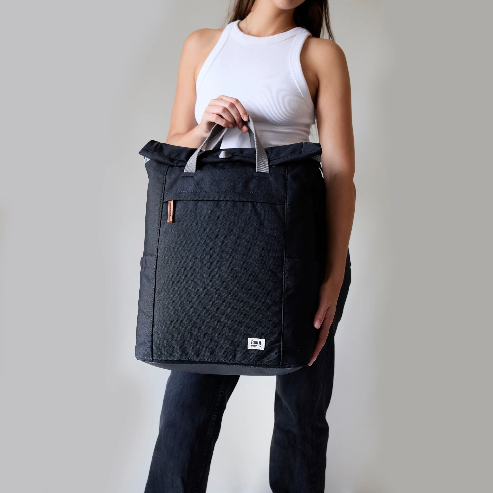 ROKA London - Finchley S ryggsäck #Färg_Flax