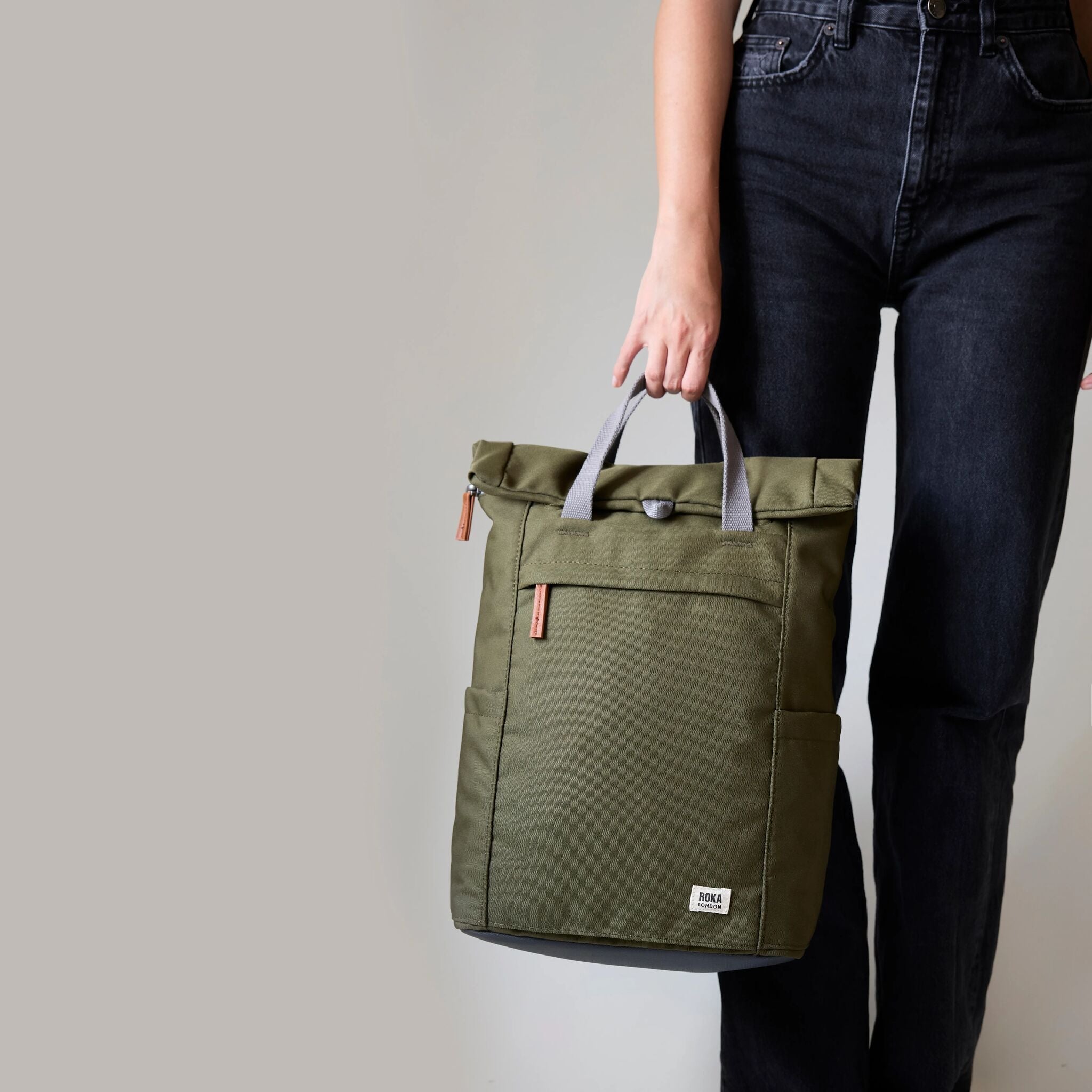 ROKA London - Finchley S ryggsäck #Färg_Moss