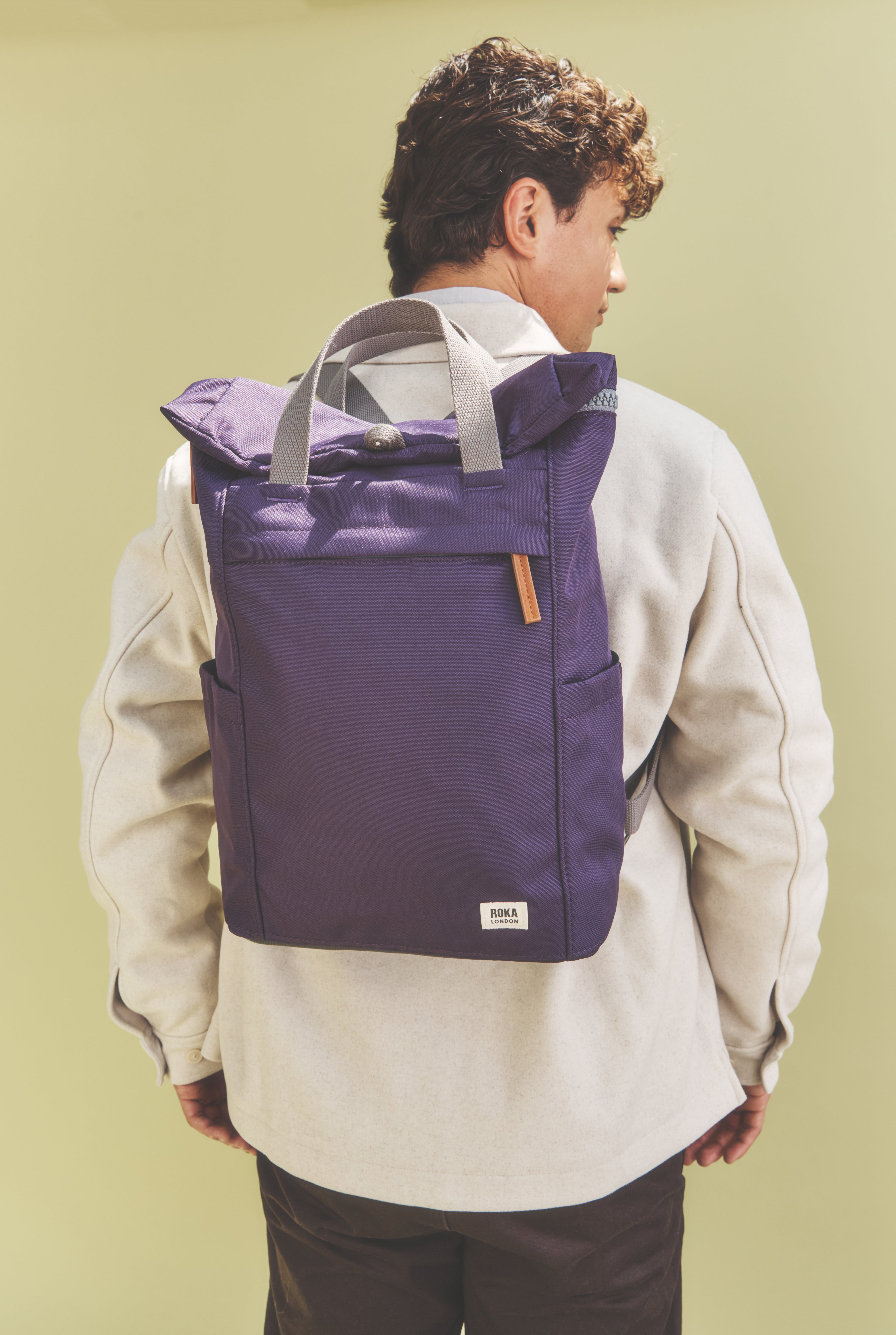 ROKA London - Finchley S ryggsäck #Färg_Deep_Grape