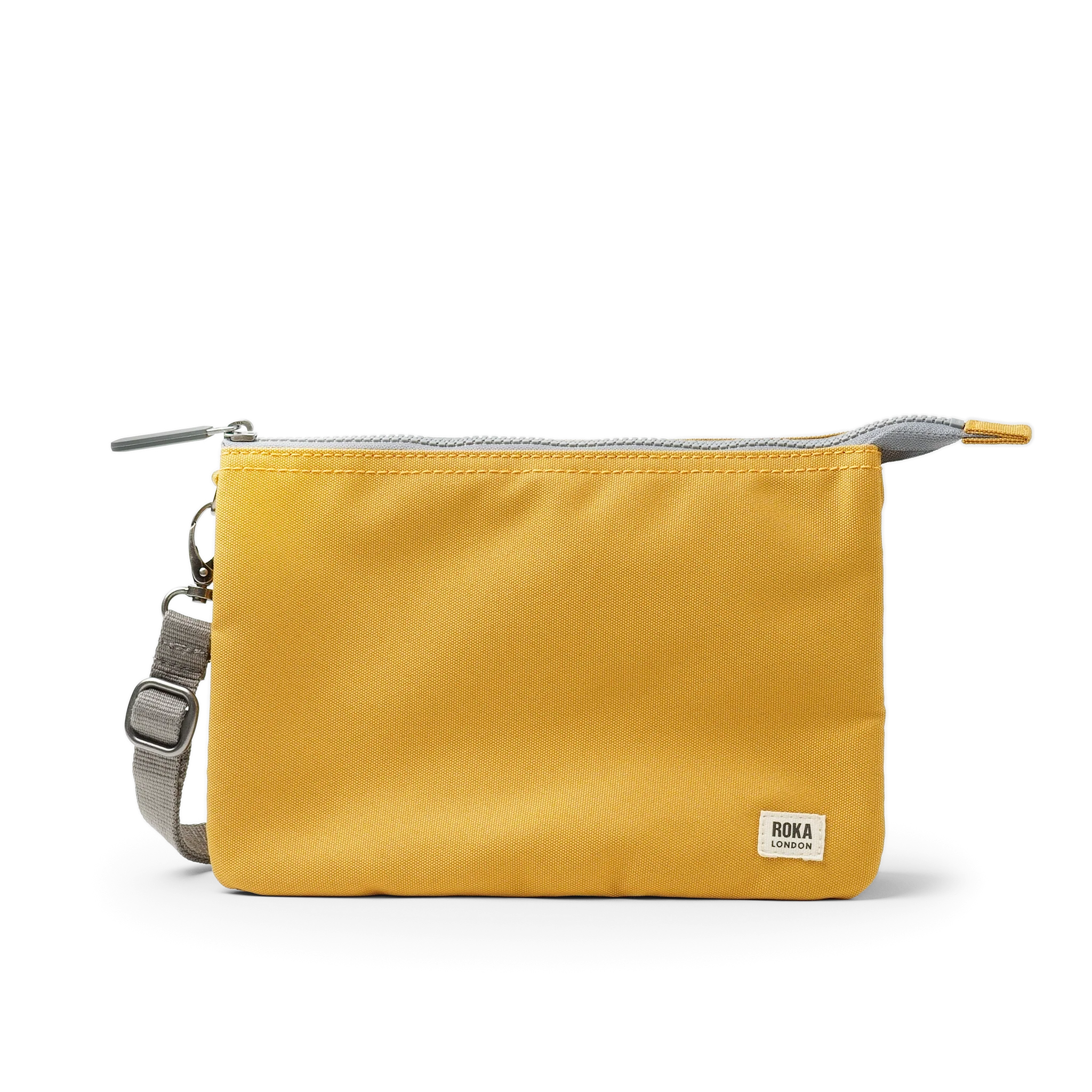 ROKA London - Carnaby XL XL Carnaby crossbody-väska #Färg_Flax