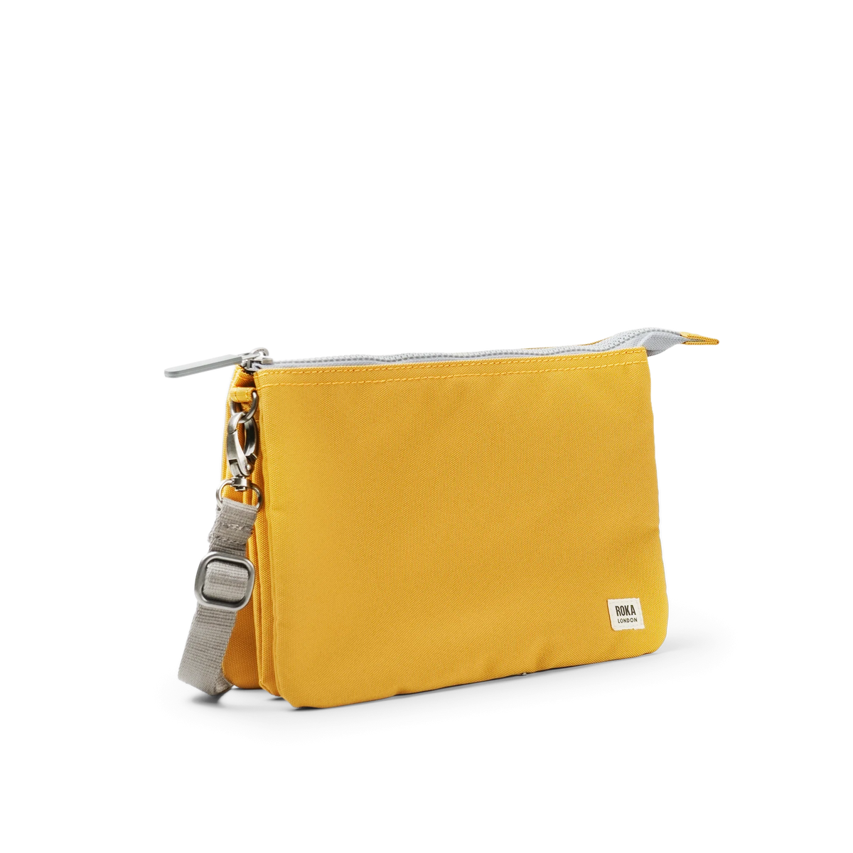 ROKA London - Carnaby XL XL Carnaby crossbody-väska #Färg_Flax