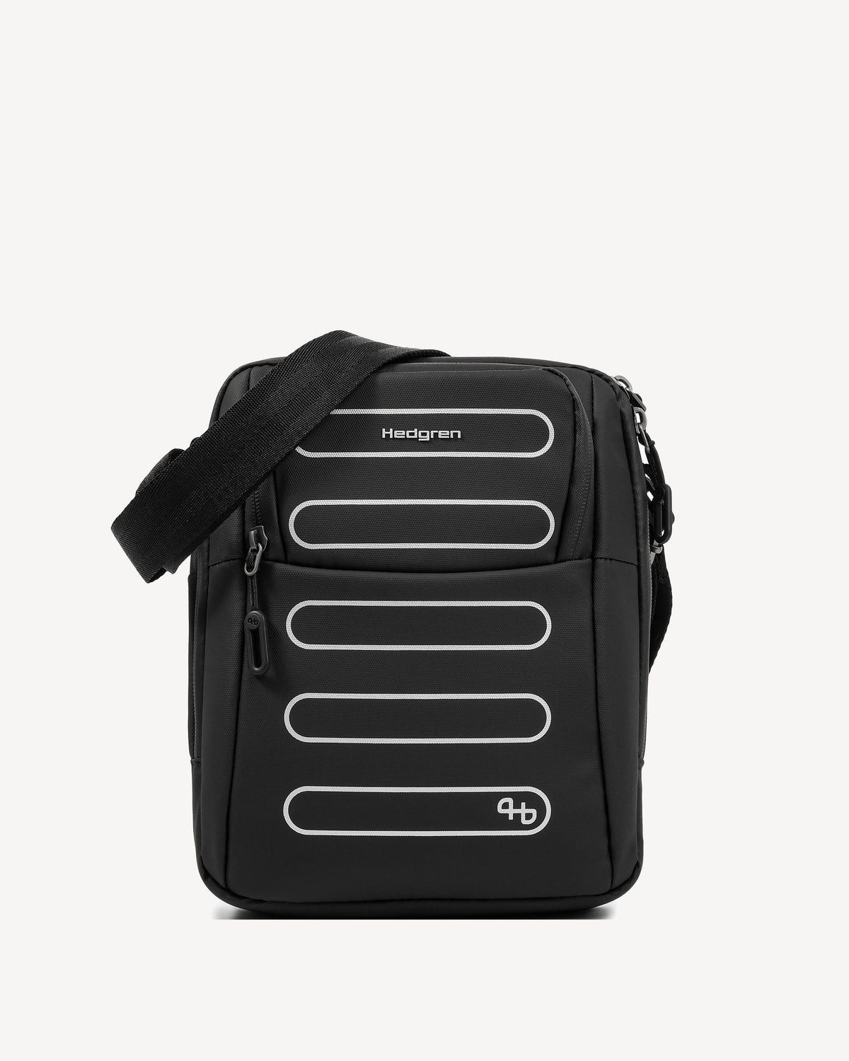 Relax M Crossbody #Färg_Svart / Coated