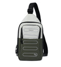 Sling Axelväska #Färg_Grå / Olivgrön