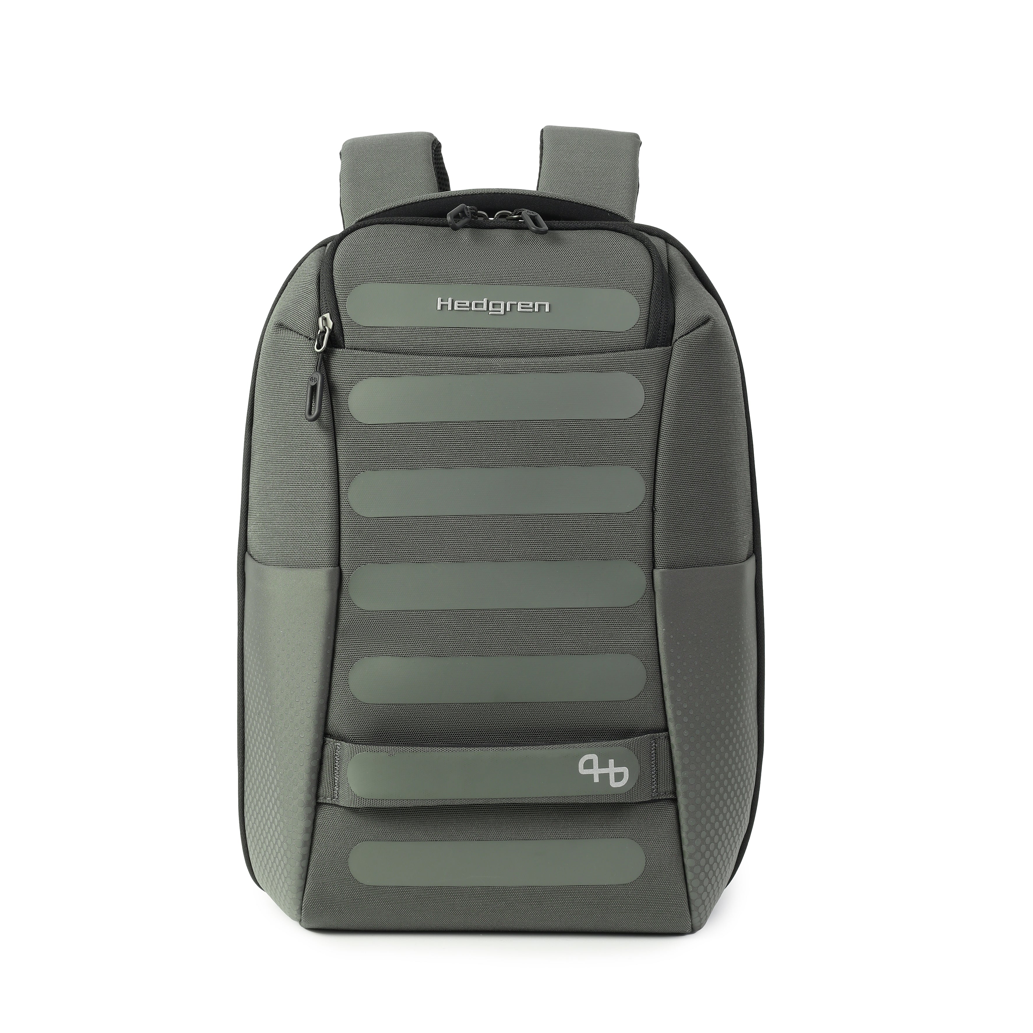 HANDLE Ryggsäck 15,6” RFID #Färg_Svartgrön