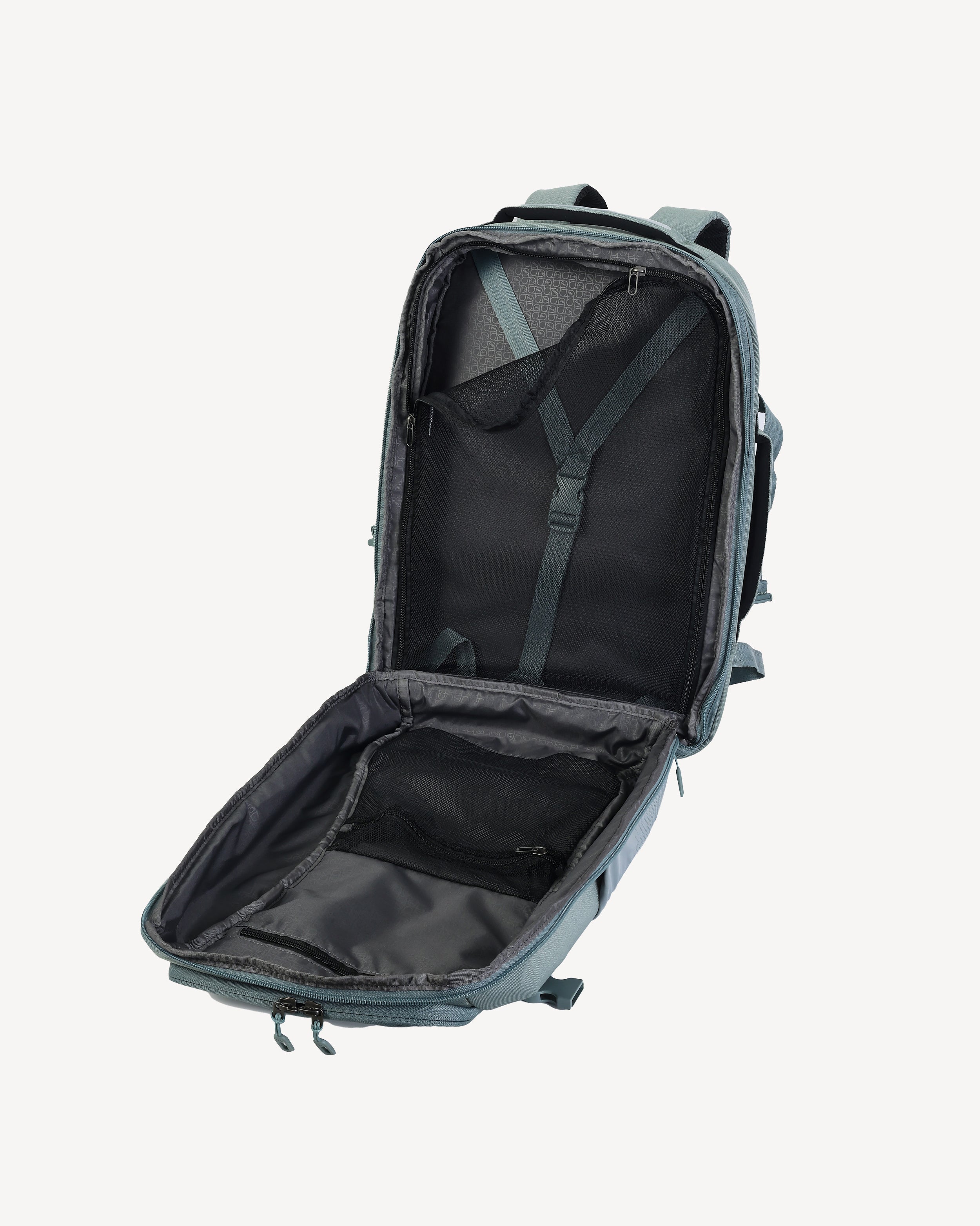 TRIP L Stor reseryggsäck 15,6” RFID #Färg_Grågrön
