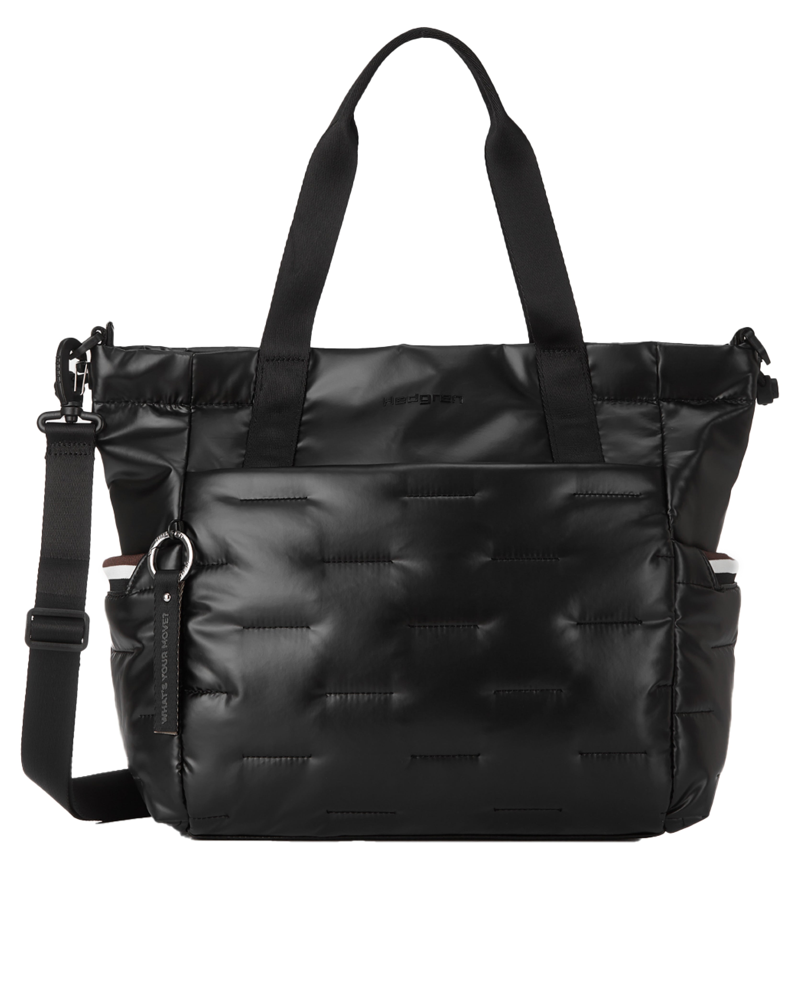 PUFFER Tote bag #Färg_Svart