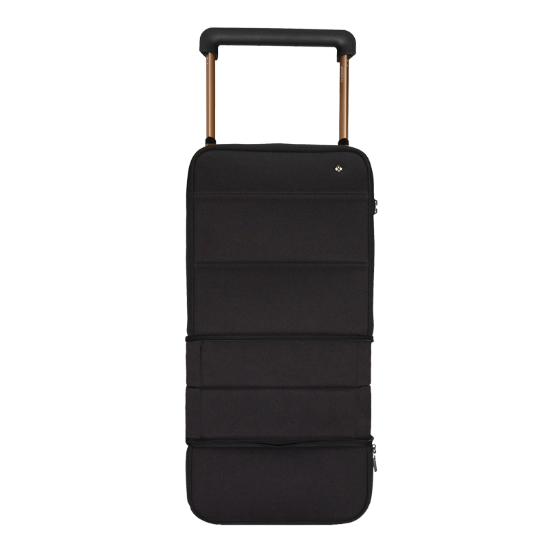 NOMAD - Svart - Expanderbar Kabinväska 55/75 cm - Kabinväska - Powerbank ingår