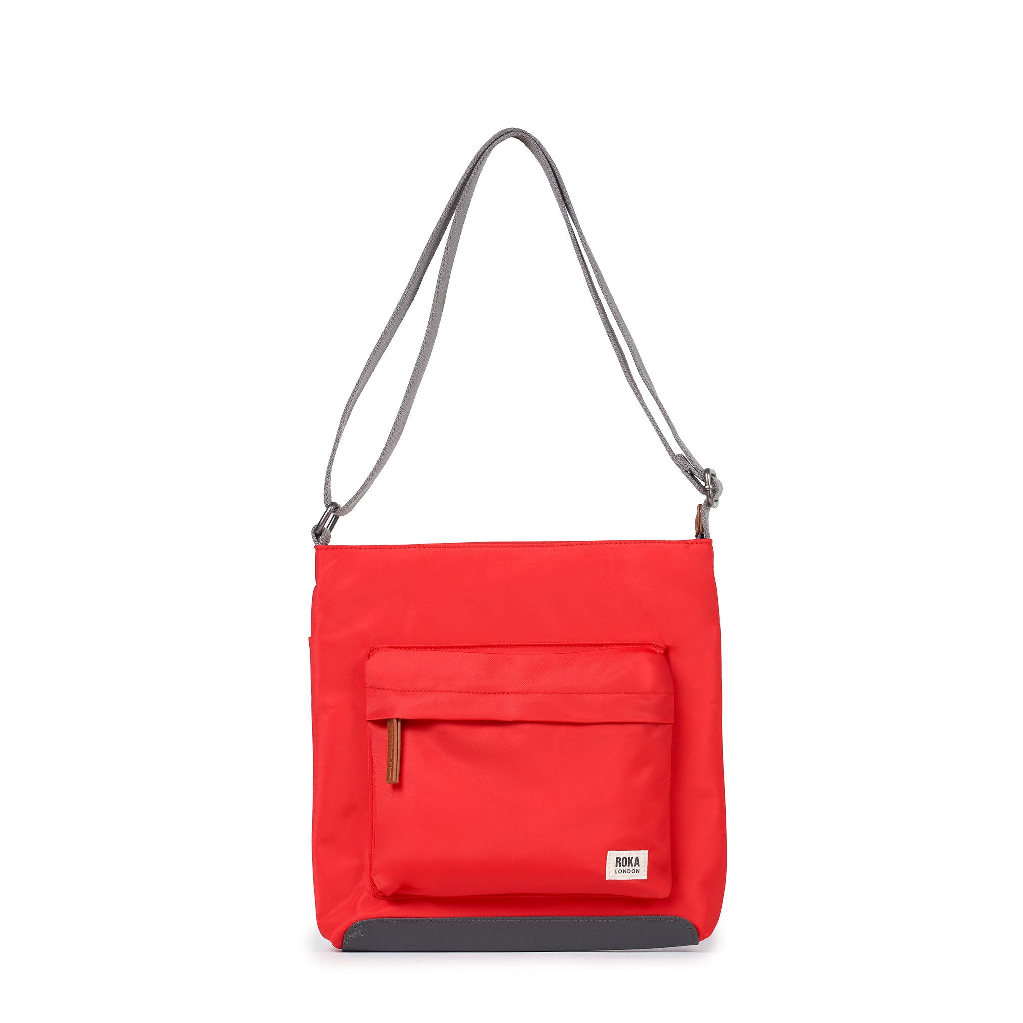ROKA London - Kennington M crossbody-väska #Färg_Chilli_Oil