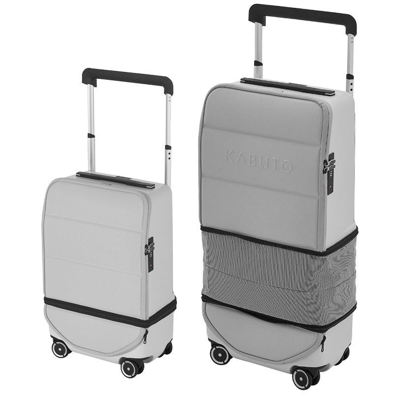 Kabuto FLEX CABIN - Expanderbar 55/75 cm - Grå Kabinväska - Powerbank