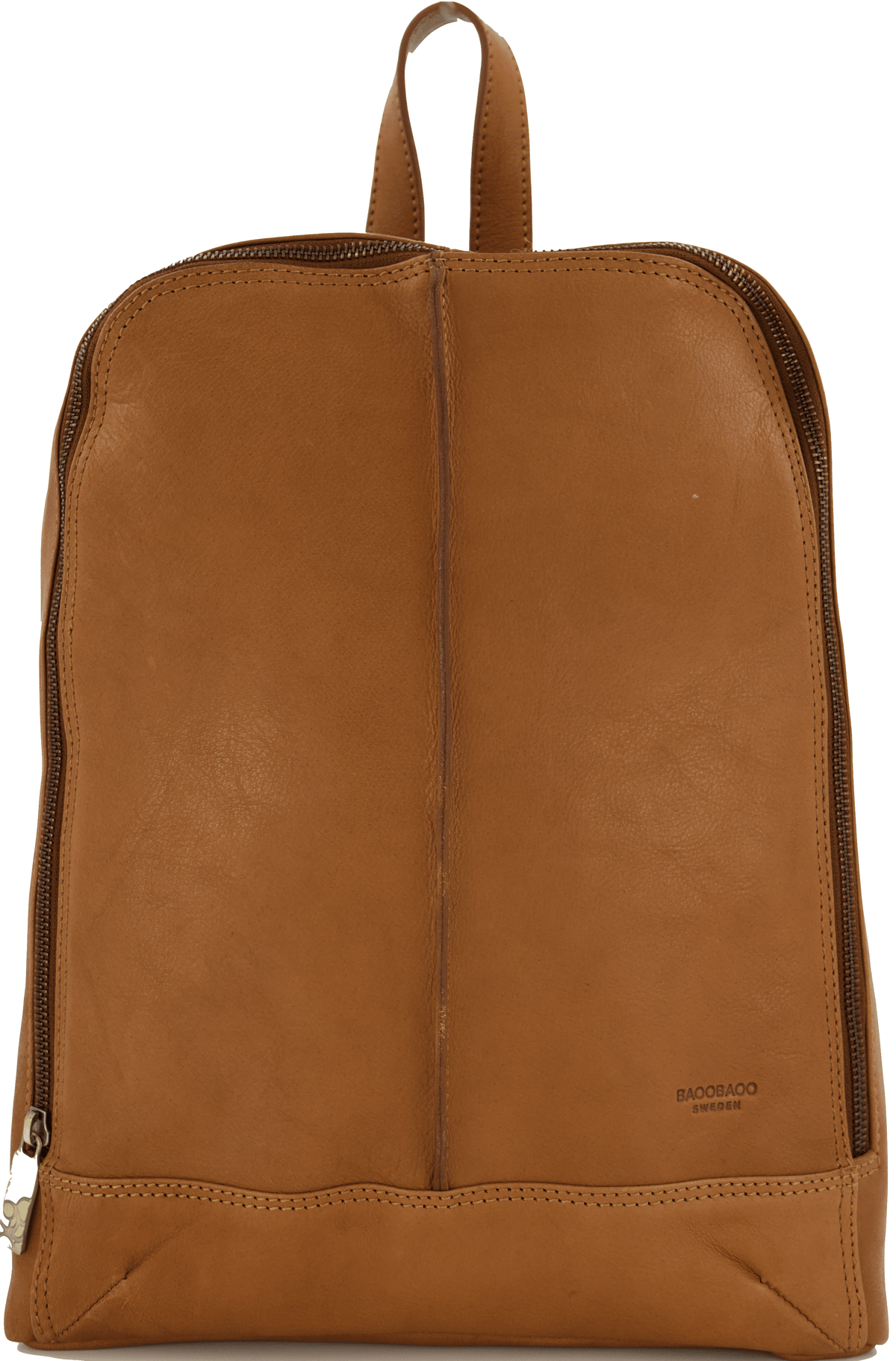 Baoobaoo - Backpack 14″ Medium Ryggsäck #Färg_Tan