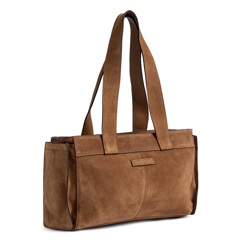 Madrid Axelremsväska 20 CM #Färg_Mörk tan