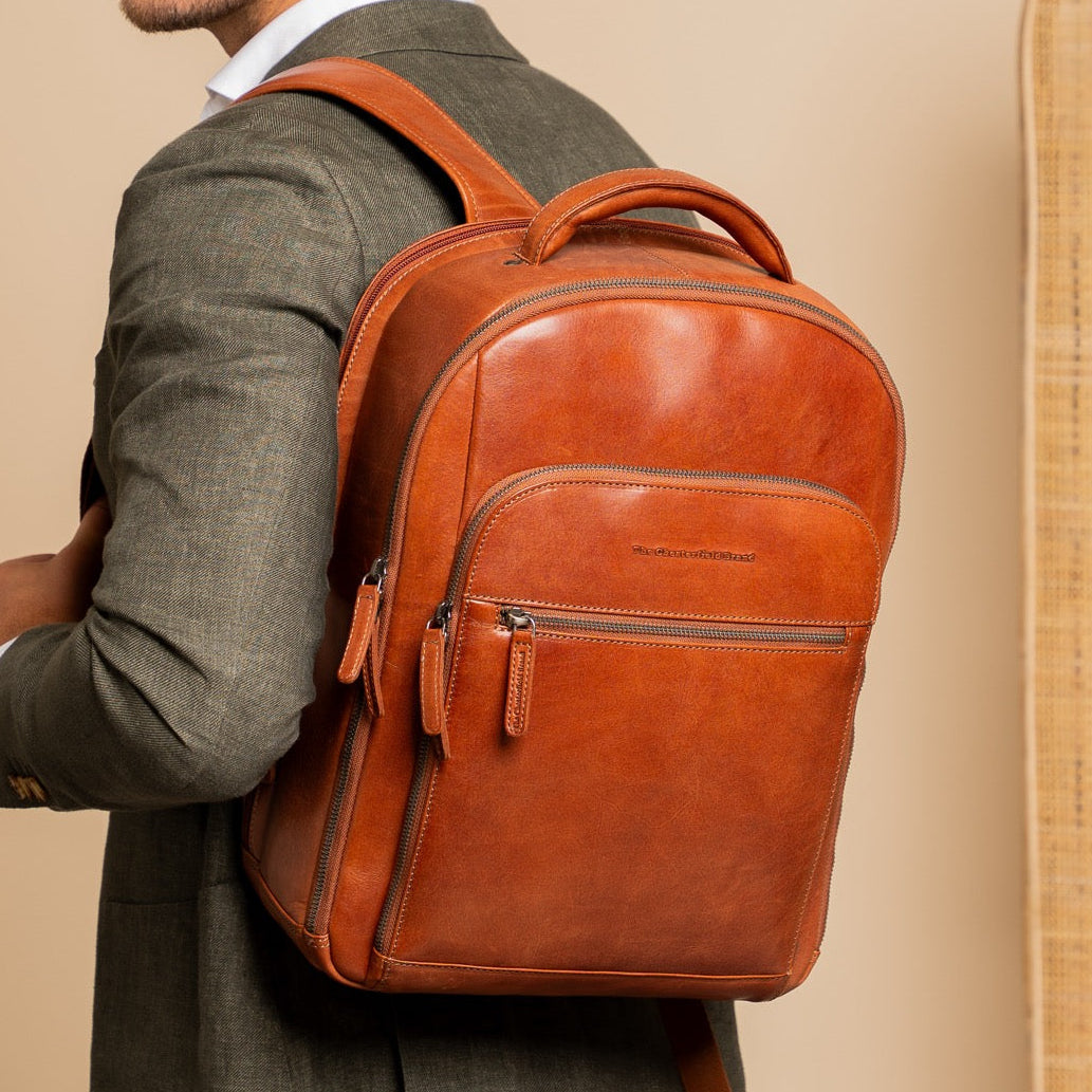 Maggiore Ryggsäck #Färg_Cognac