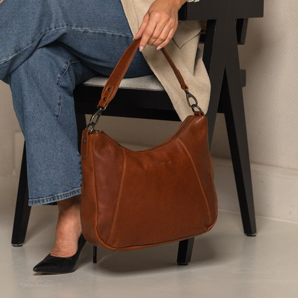 Marle Axelväska #Färg_Cognac