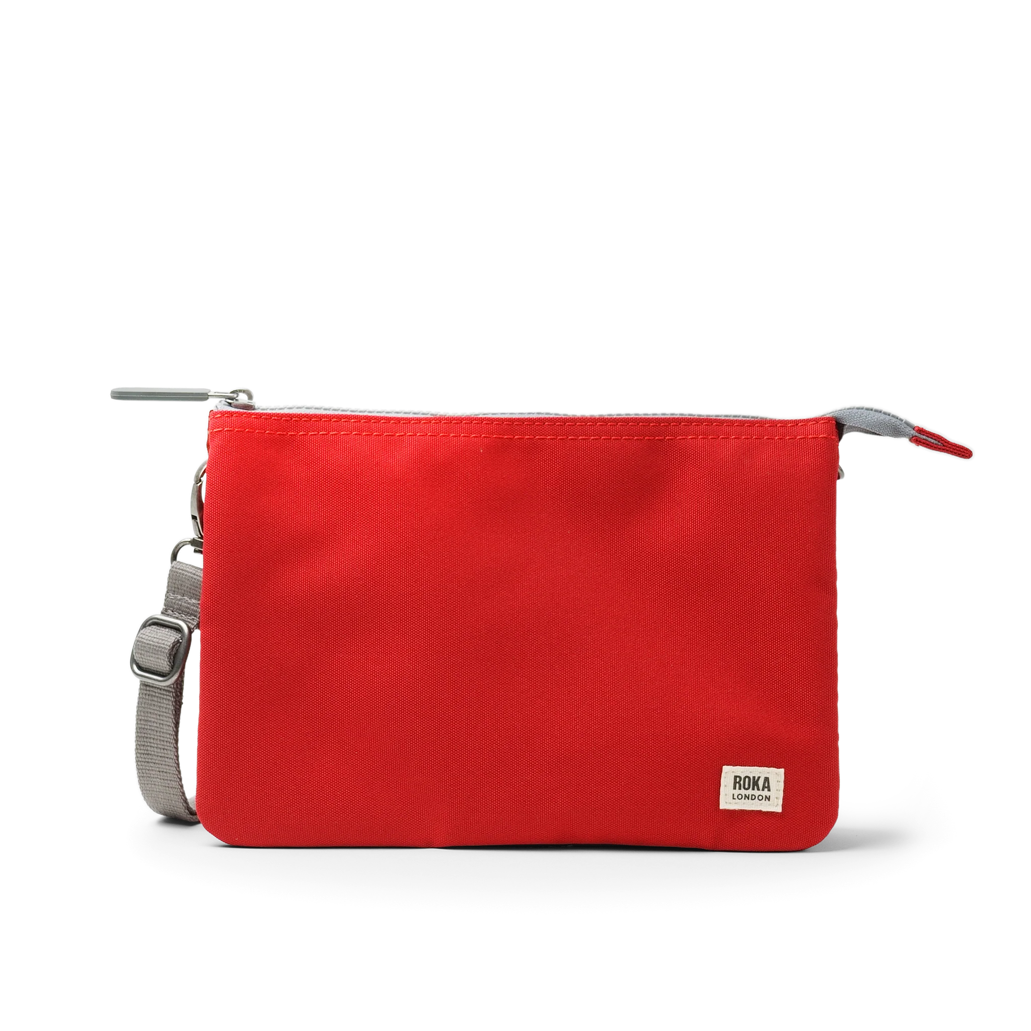ROKA London - Carnaby XL XL Carnaby crossbody-väska #Färg_Mars_Red