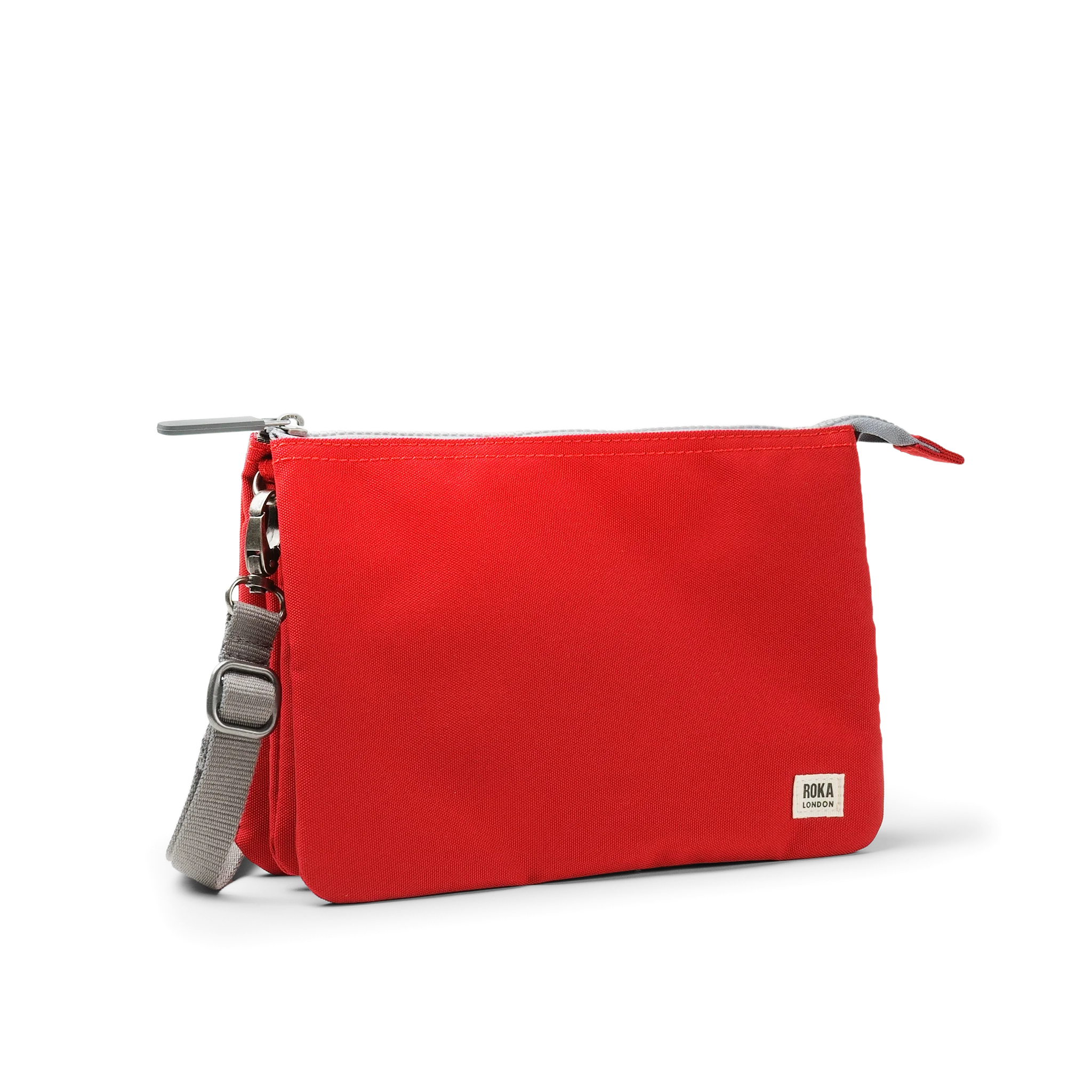 ROKA London - Carnaby XL XL Carnaby crossbody-väska #Färg_Mars_Red