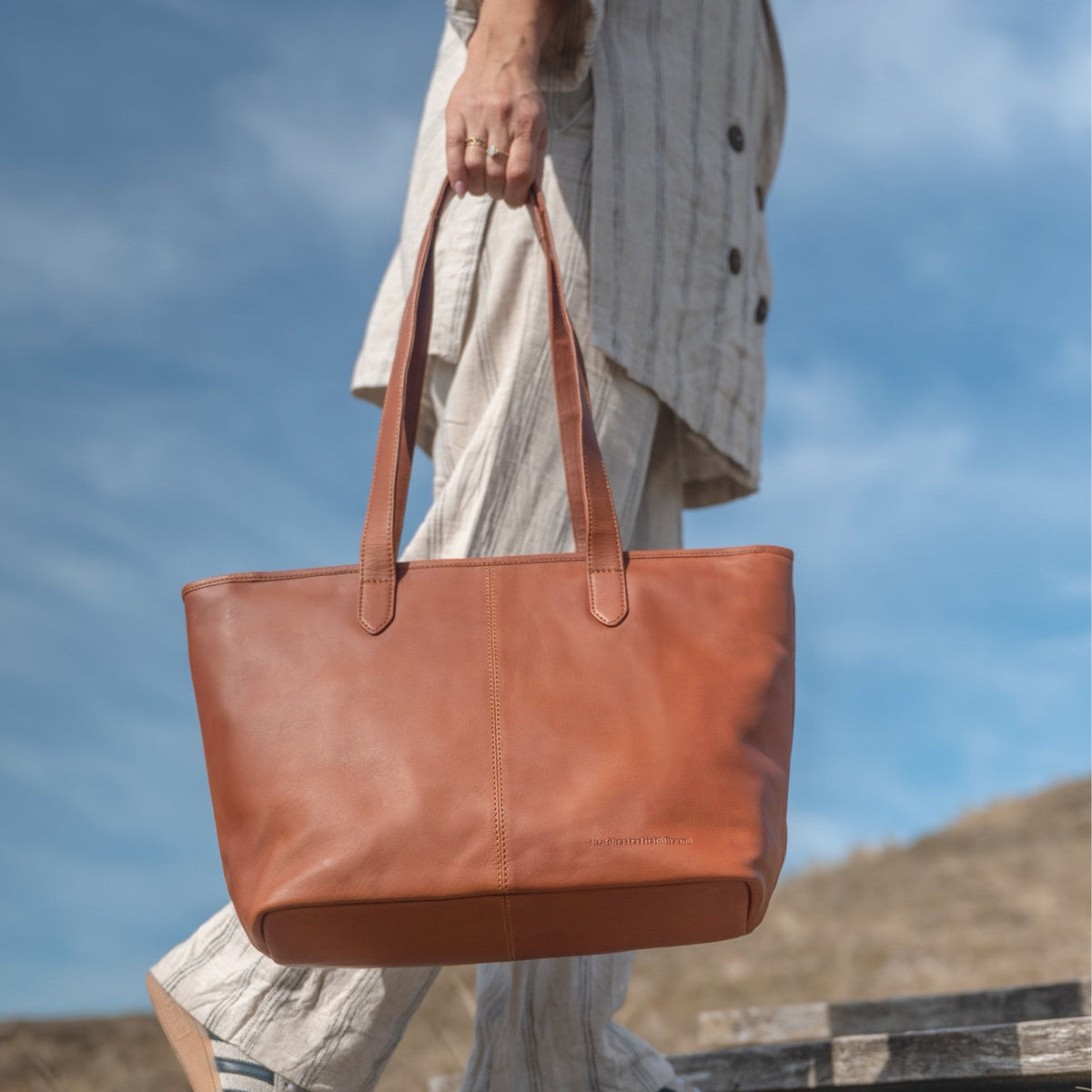 The Chesterfield Brand - Monza Toteväska #Färg_Konjak