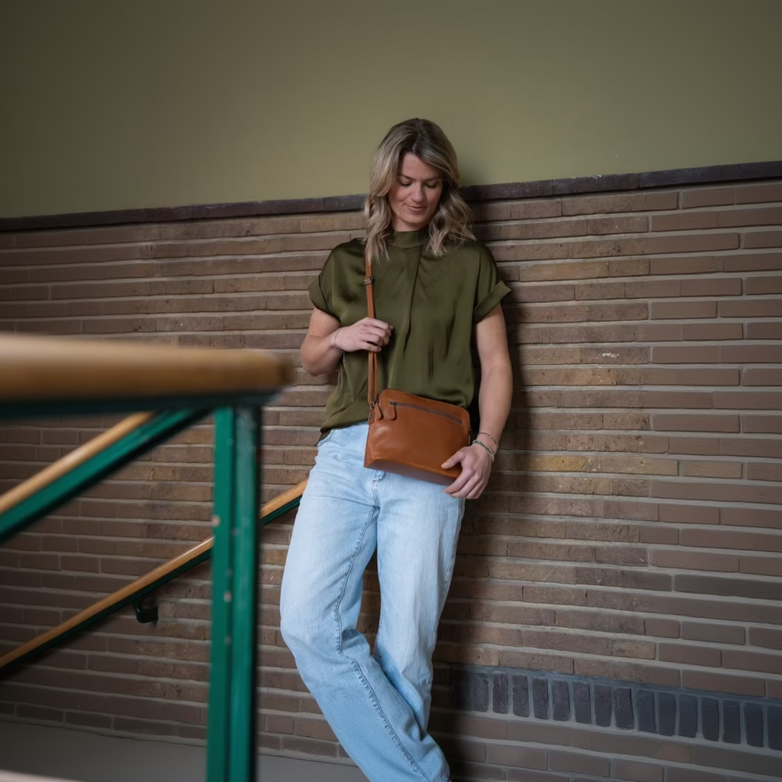 The Chesterfield Brand - Nebraska Crossbodyväska #Färg_Konjak