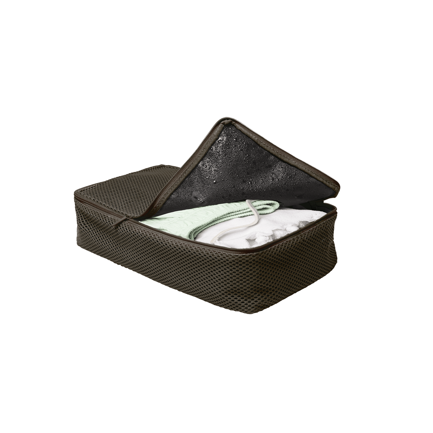 Packing Cubes Packkuber #Färg_Mörk olivgrön