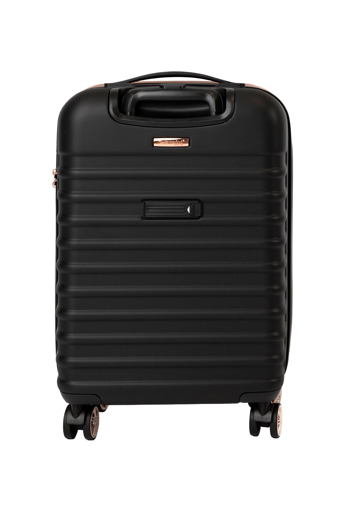 Pasadena Resväska 65 CM #Färg_Svart/Roséguld