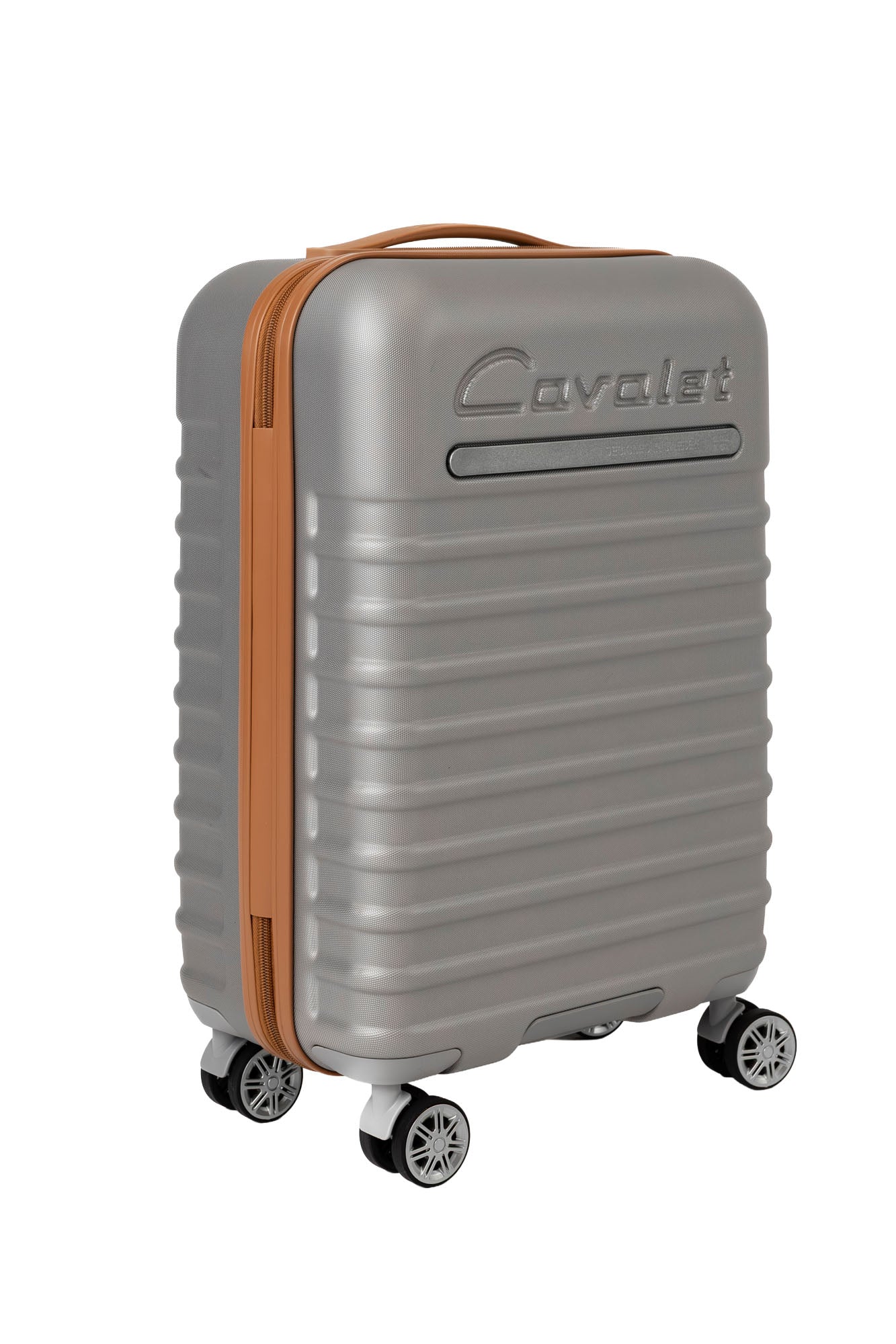 Pasadena Resväska 75 CM #Färg_Silver/Tan