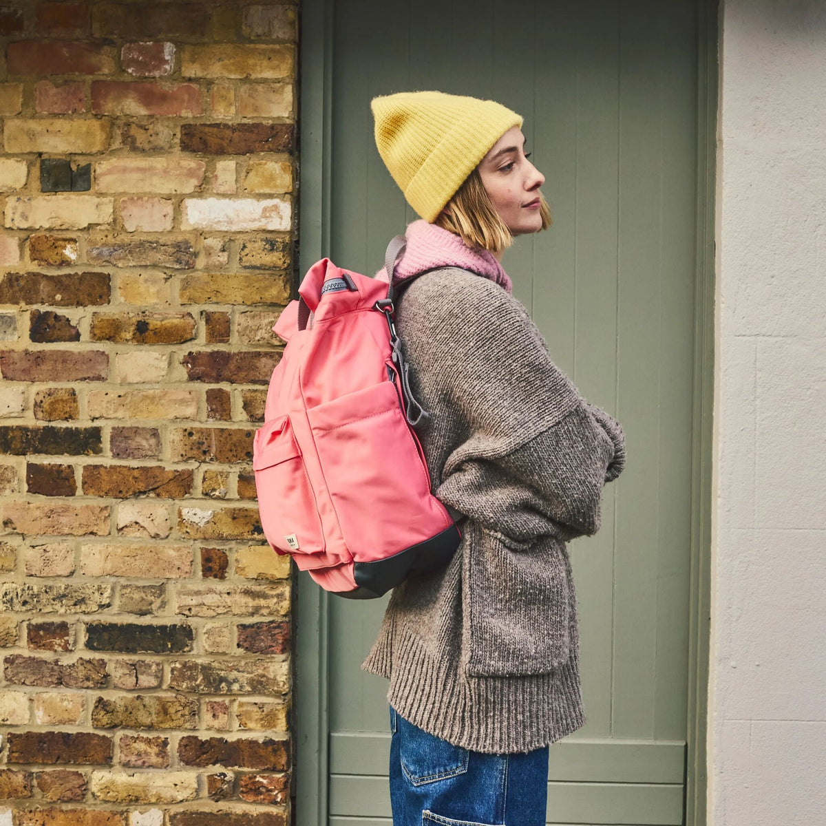 ROKA London - Primrose L skötväska #Färg_Pink_Lemonade