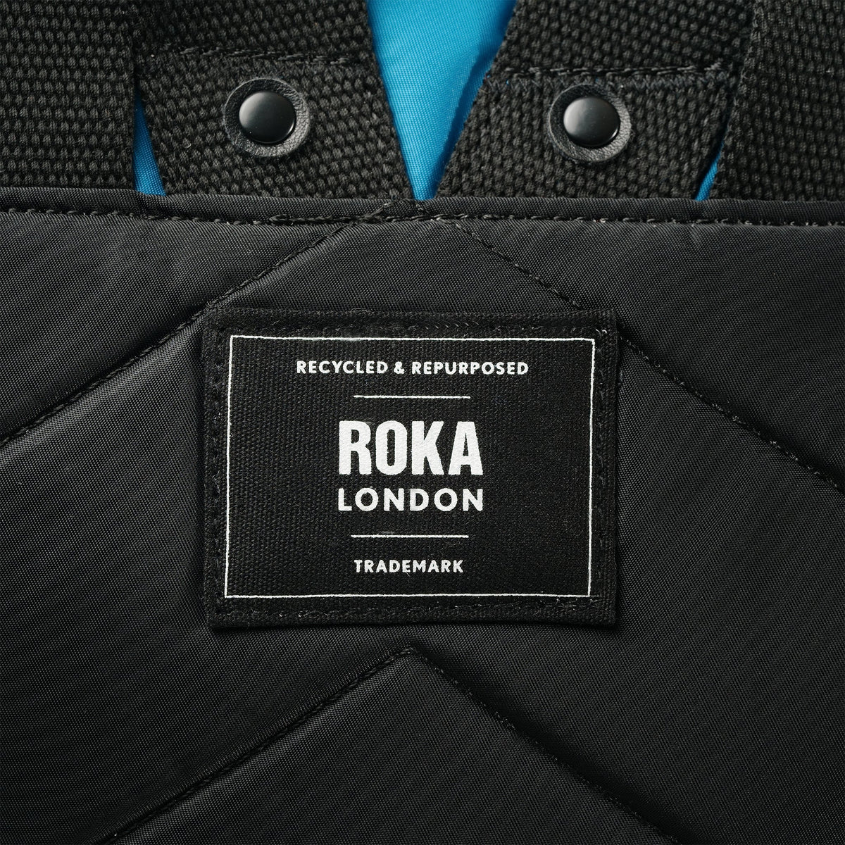 ROKA London - Bantry S ryggsäck Creative Waste #Färg_Black/Seaport