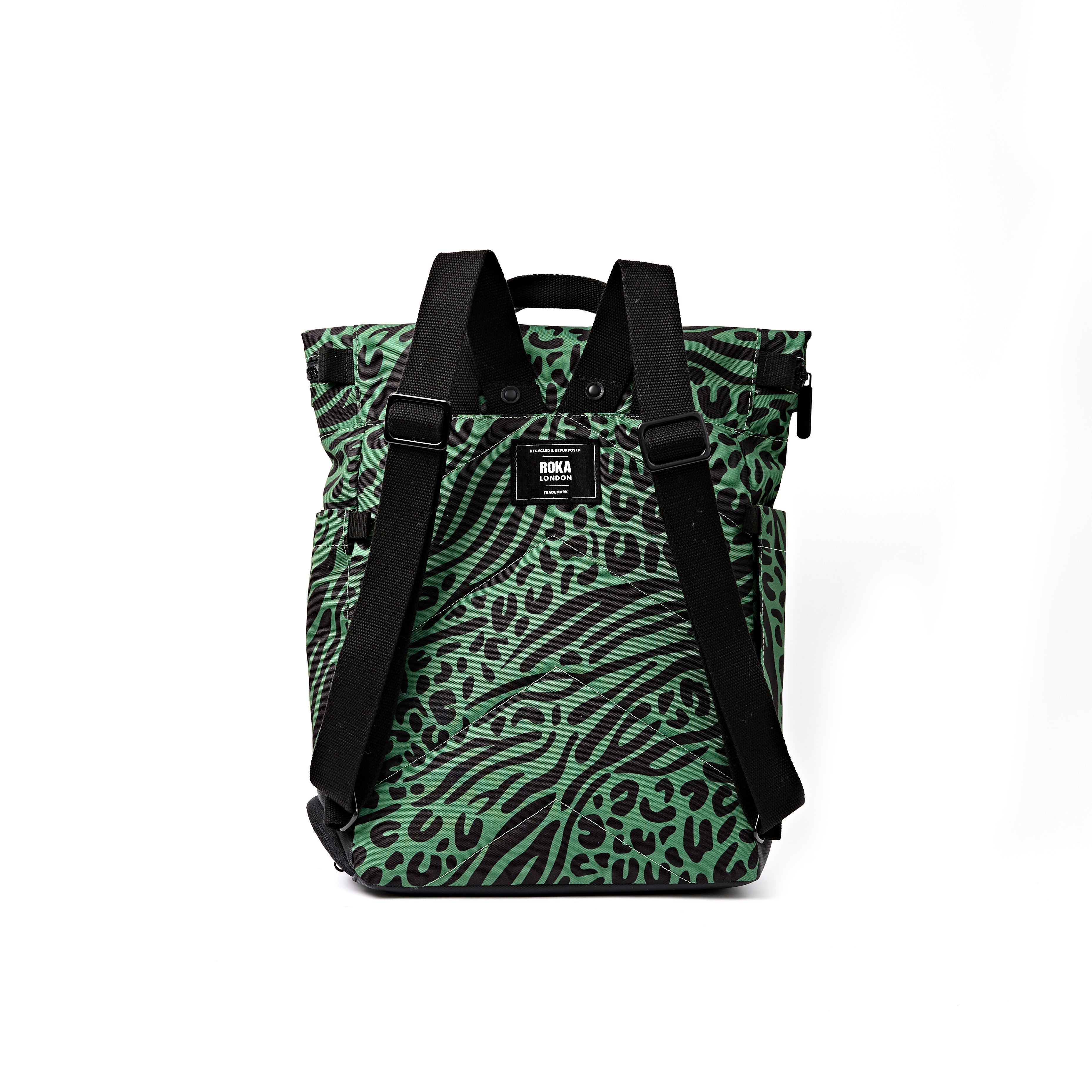 ROKA London - Bayswater M paraplyryggsäck #Färg_Mixed_Animal_Artichoke