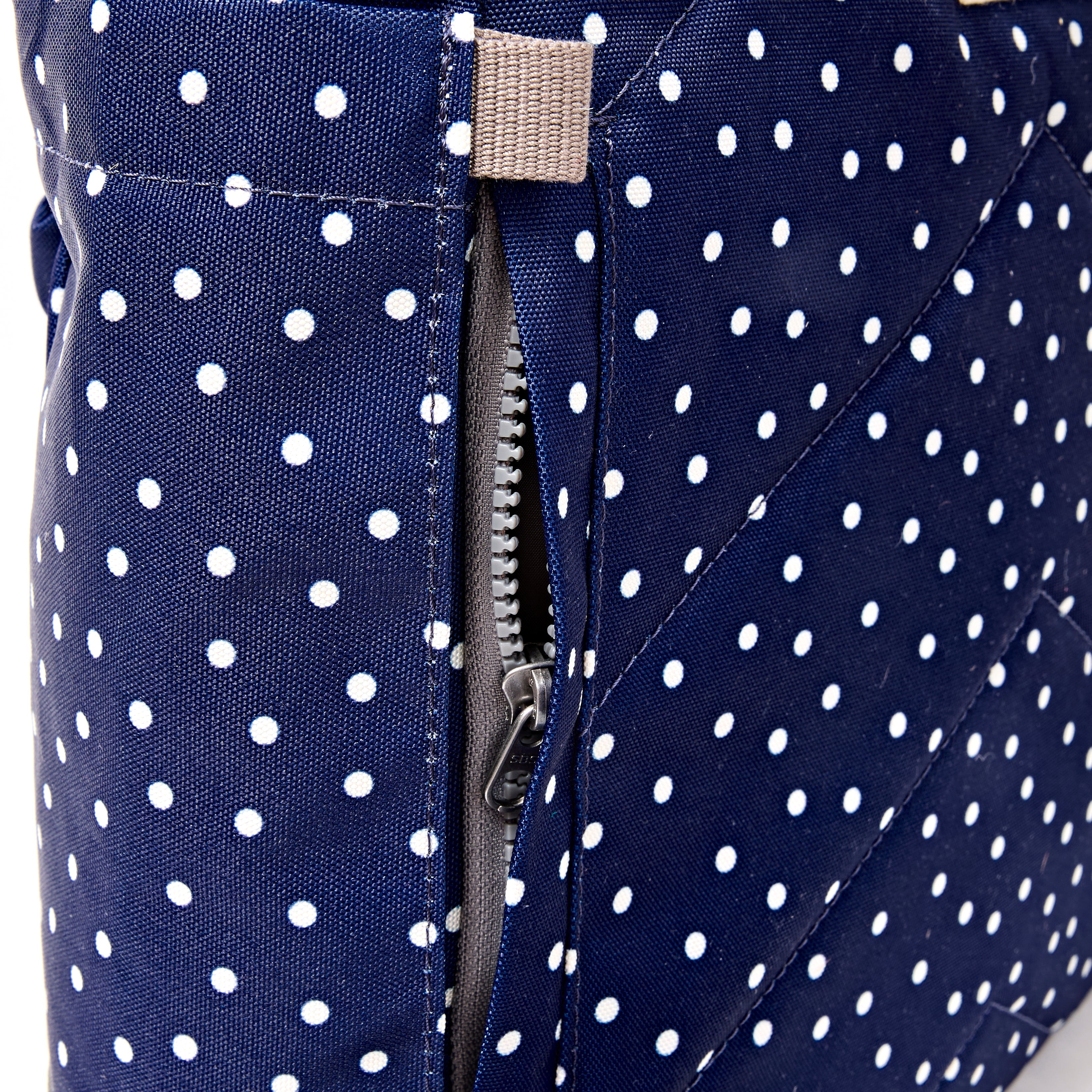 ROKA London - Bayswater M paraplyryggsäck #Färg_Navy_Polka_Dot