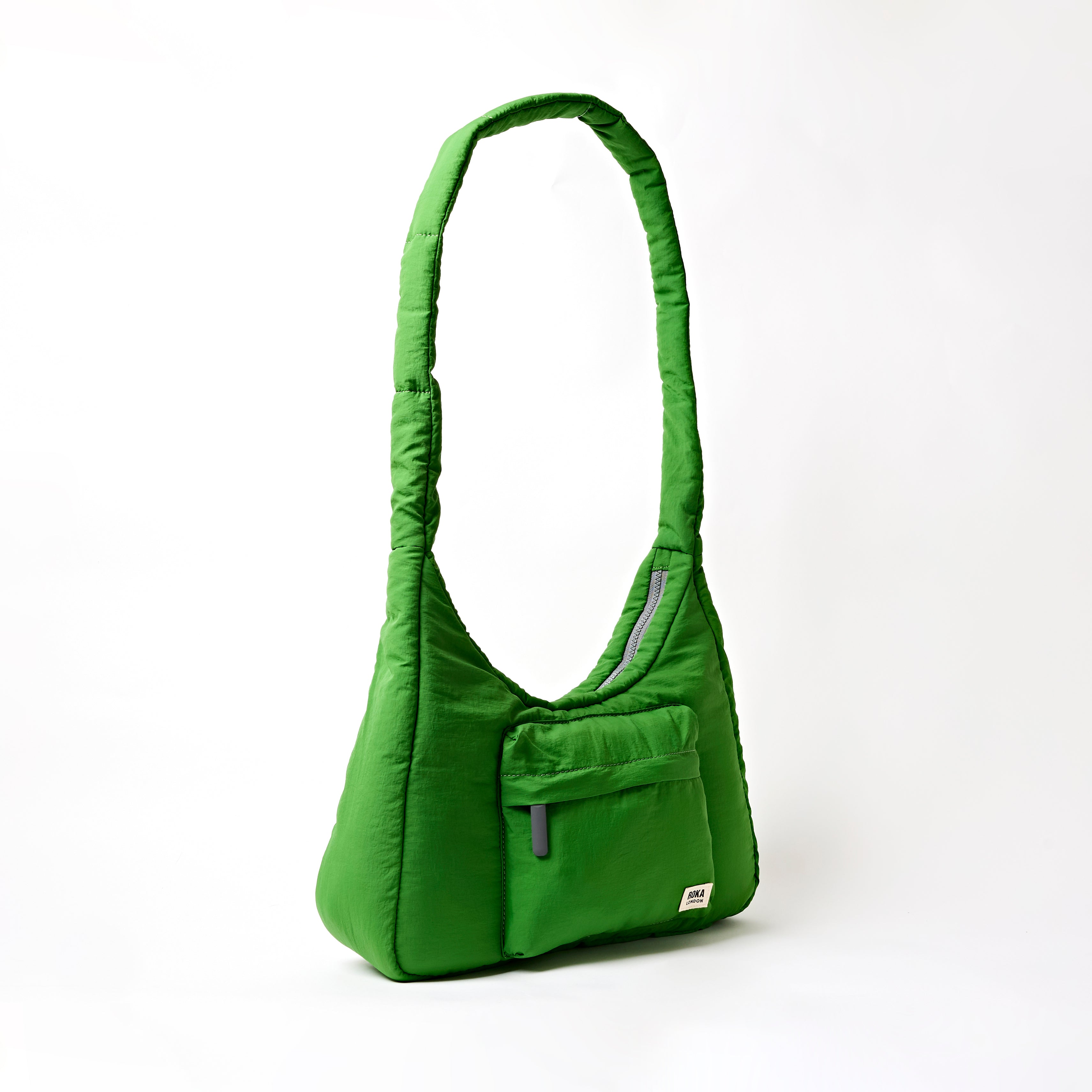 ROKA London - Belsize M crossbody-väska #Färg_Online_Lime