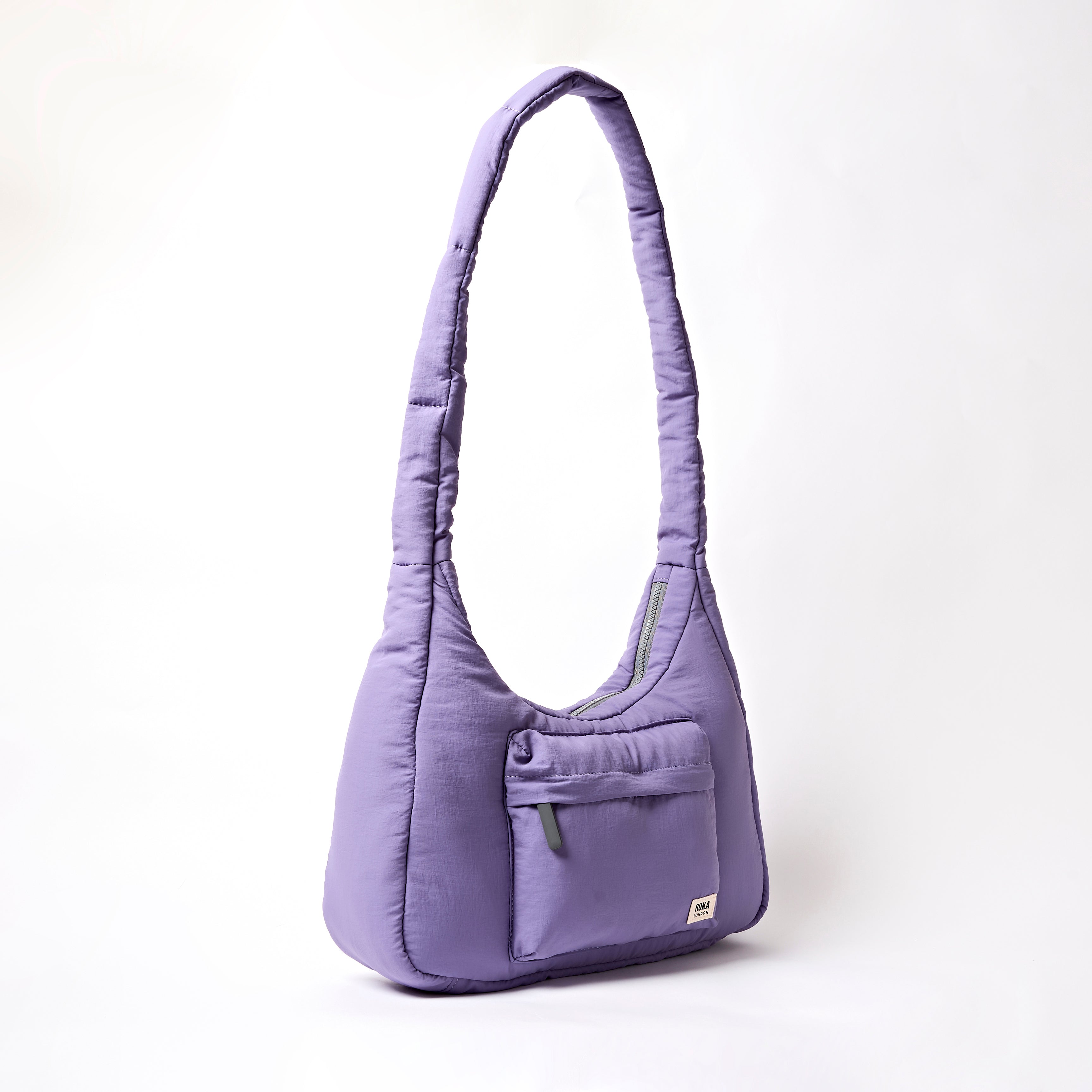 ROKA London - Belsize M crossbody-väska #Färg_Petal