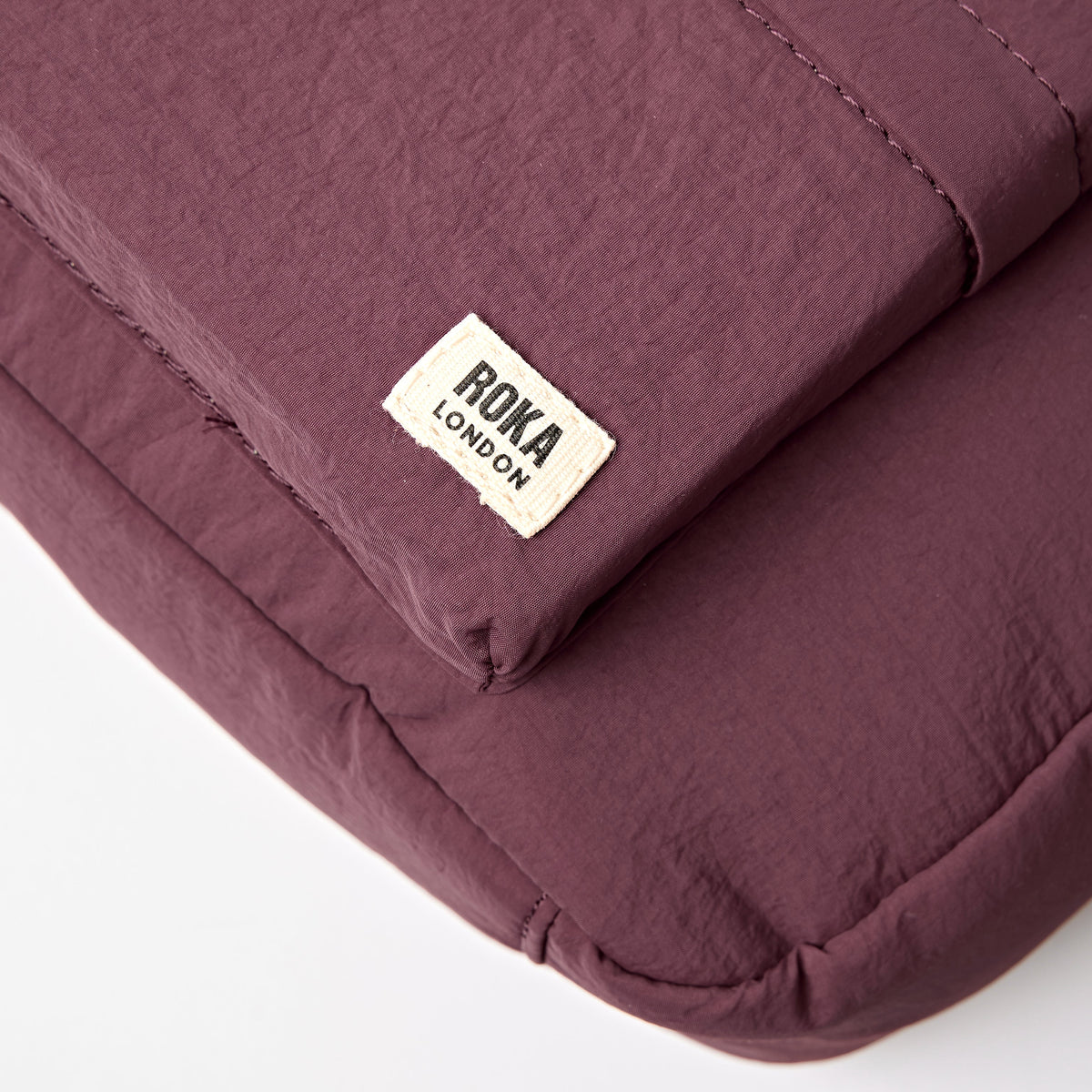 ROKA London - Belsize S handväska #Färg_Bordeaux