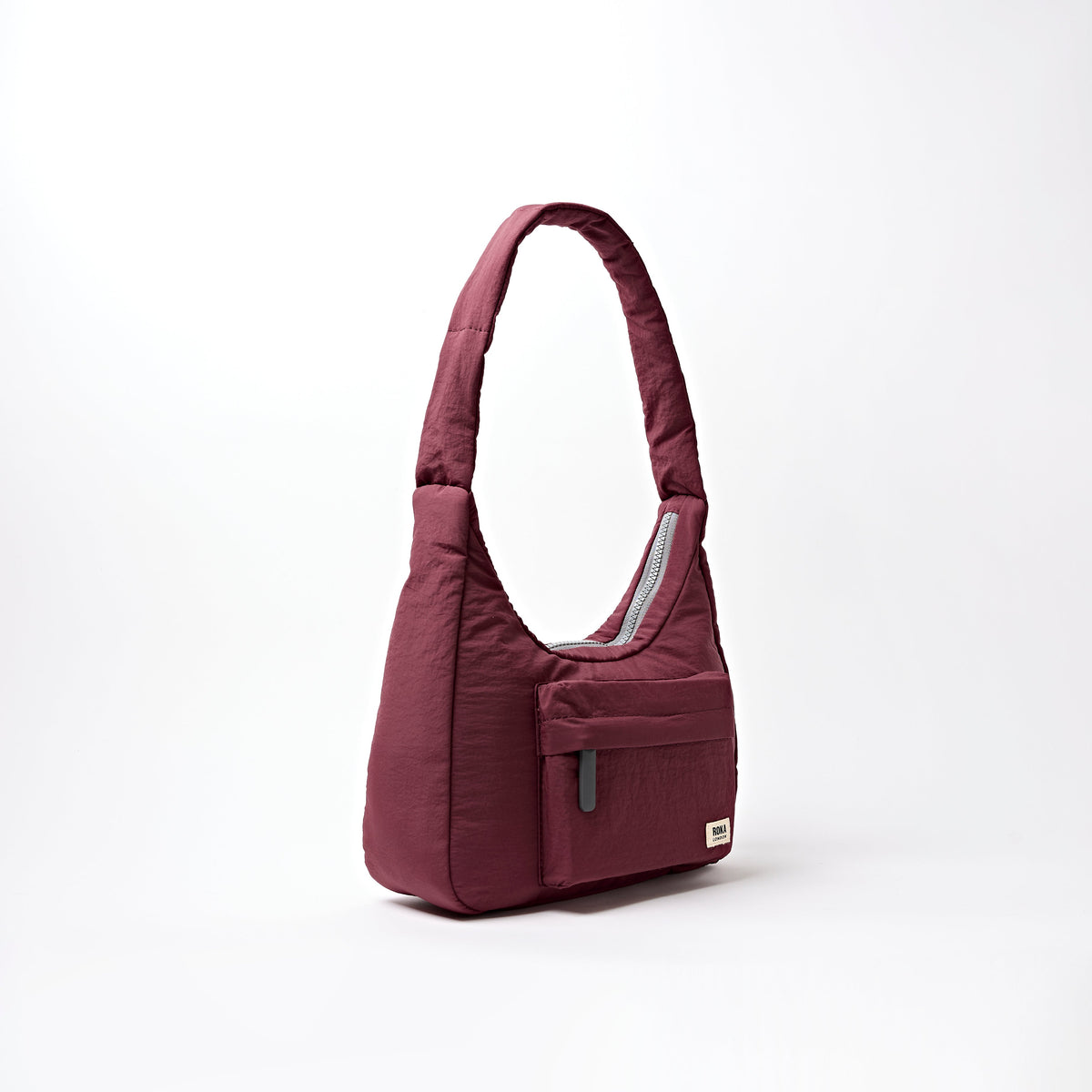ROKA London - Belsize S handväska #Färg_Bordeaux