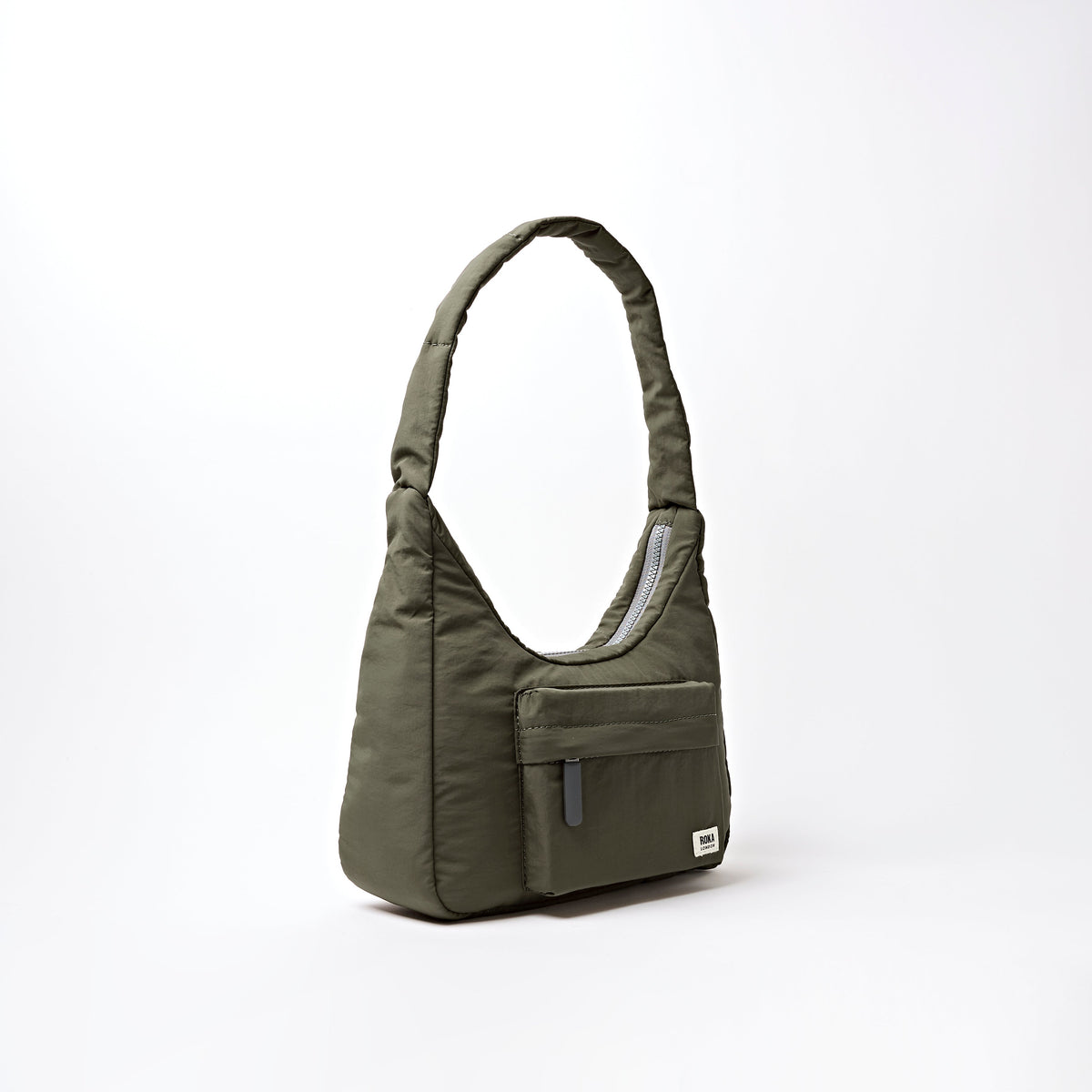 ROKA London - Belsize S handväska #Färg_Moss