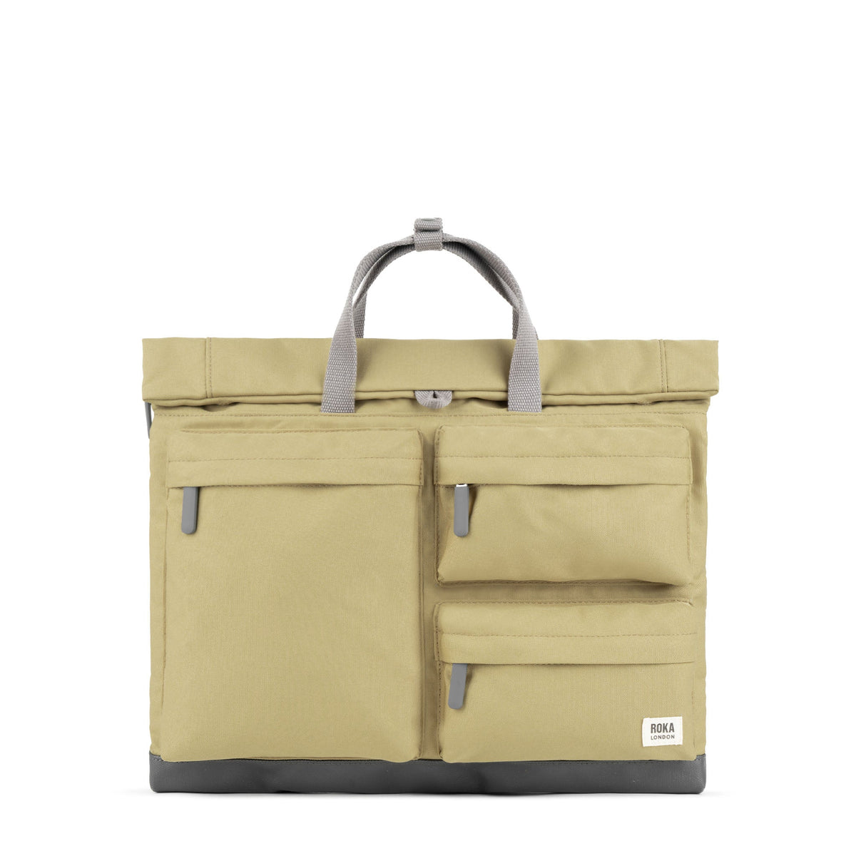 ROKA London - Blackfriars L messengerväska #Färg_Khaki